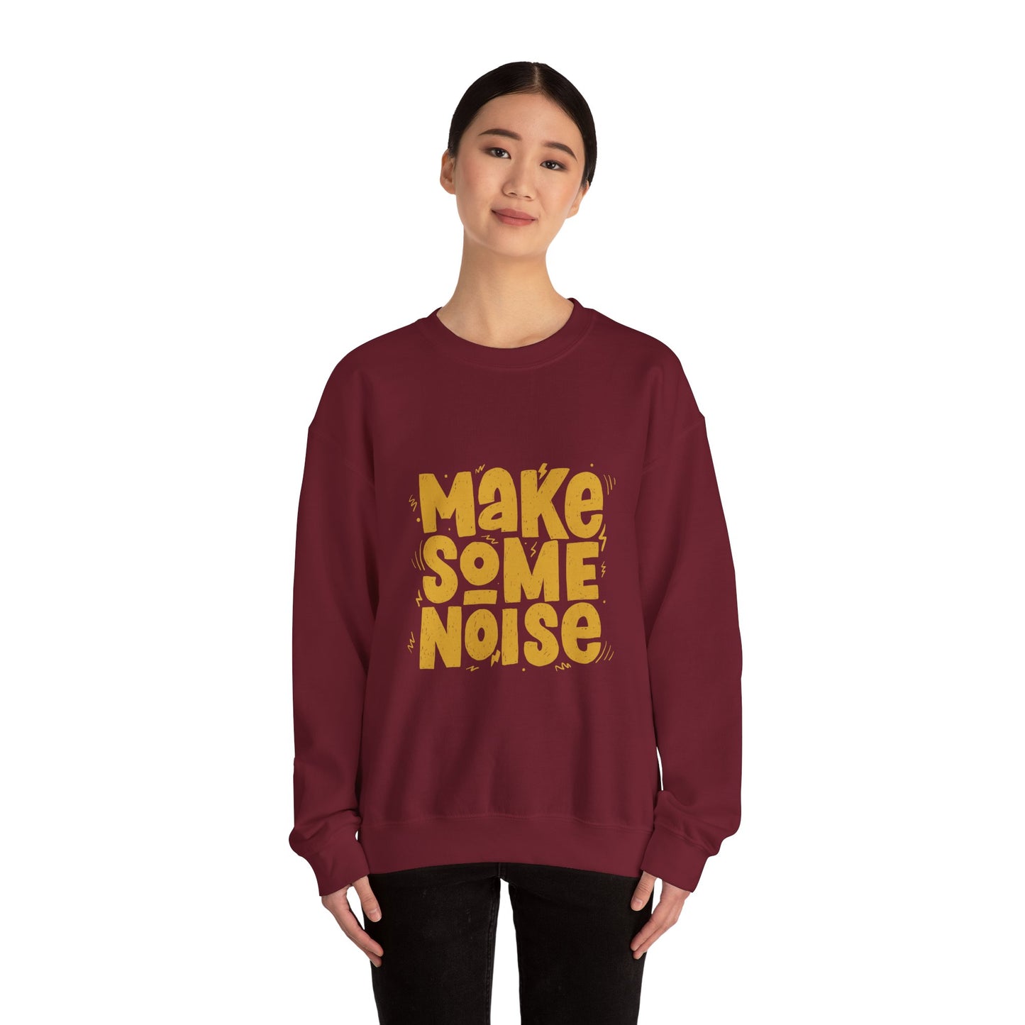 Make Some Noise Unisex Heavy Blend™ Crewneck Sweatshirt