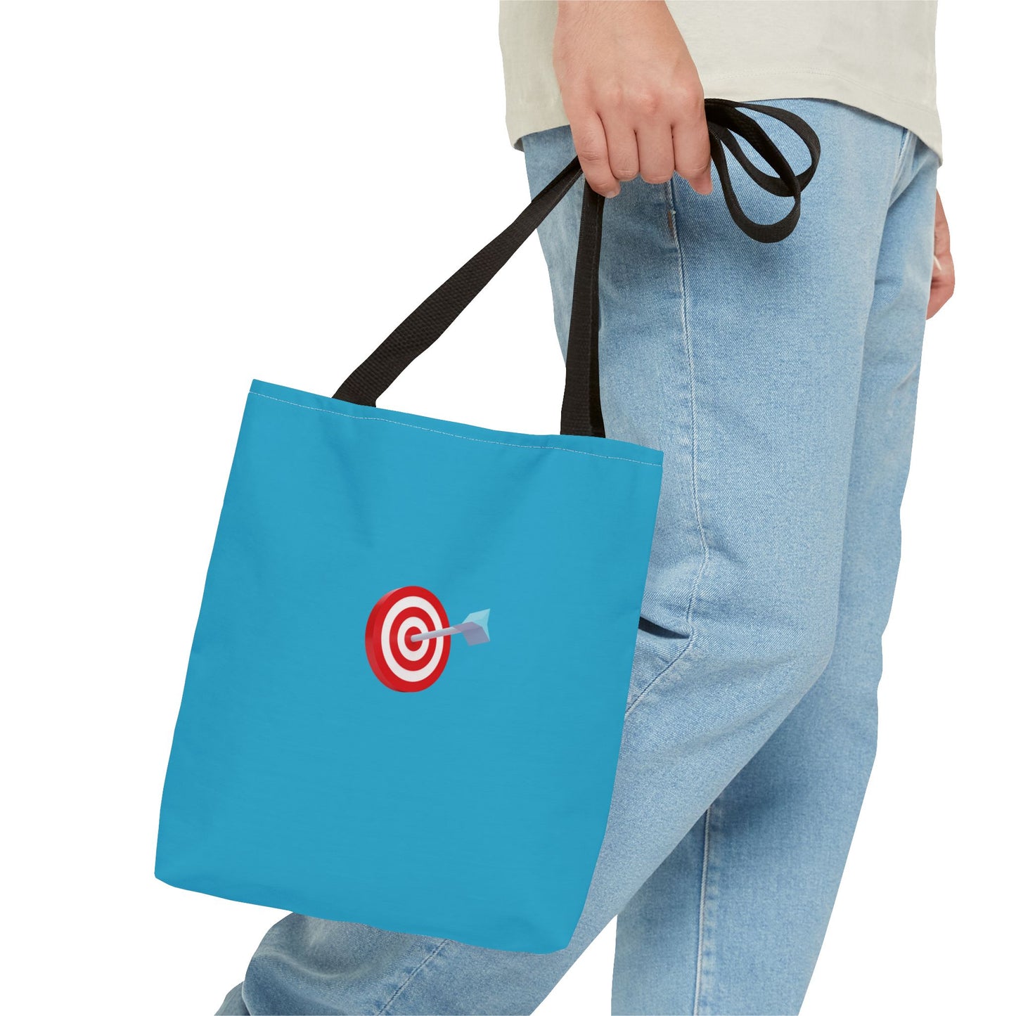 3d Render Arroe Hit The Center Of Target Or Goal Of Success Tote Bag (AOP)