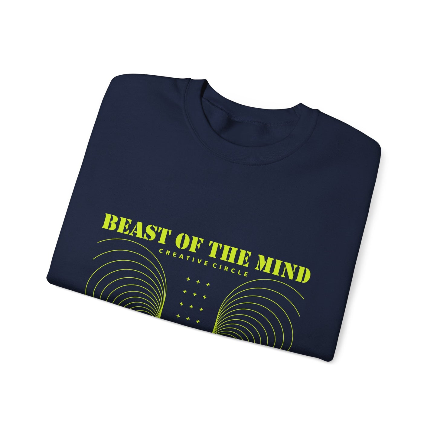 Beast Of The Mind Creative Circle Unisex Heavy Blend™ Crewneck Sweatshirt