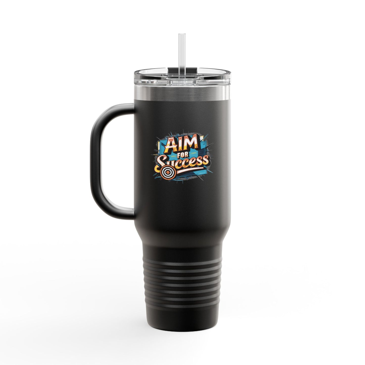 Aim For Success Insulated Travel Mug, 40oz