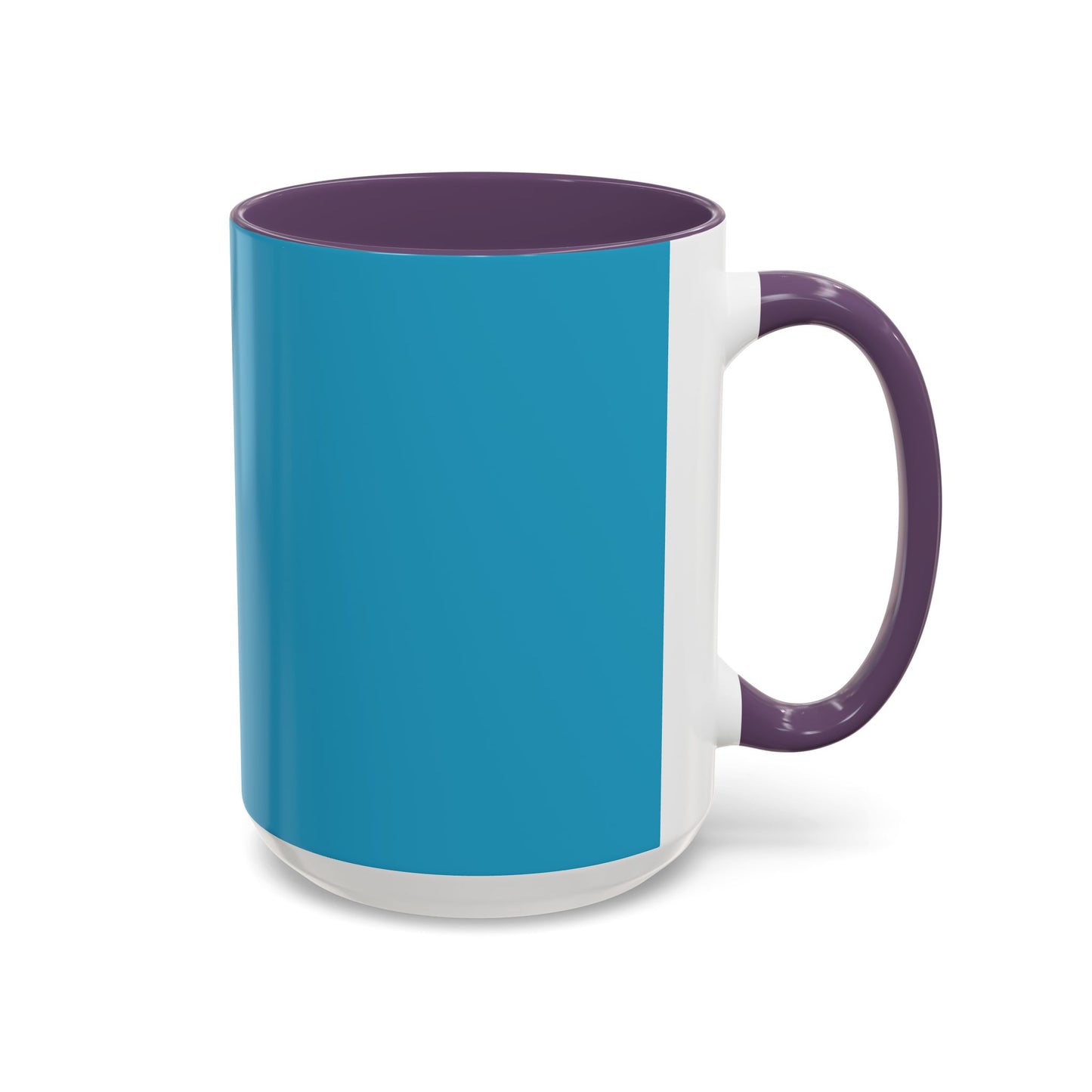 Action Transforms Vision Into Reality Accent Coffee Mug (11, 15oz)