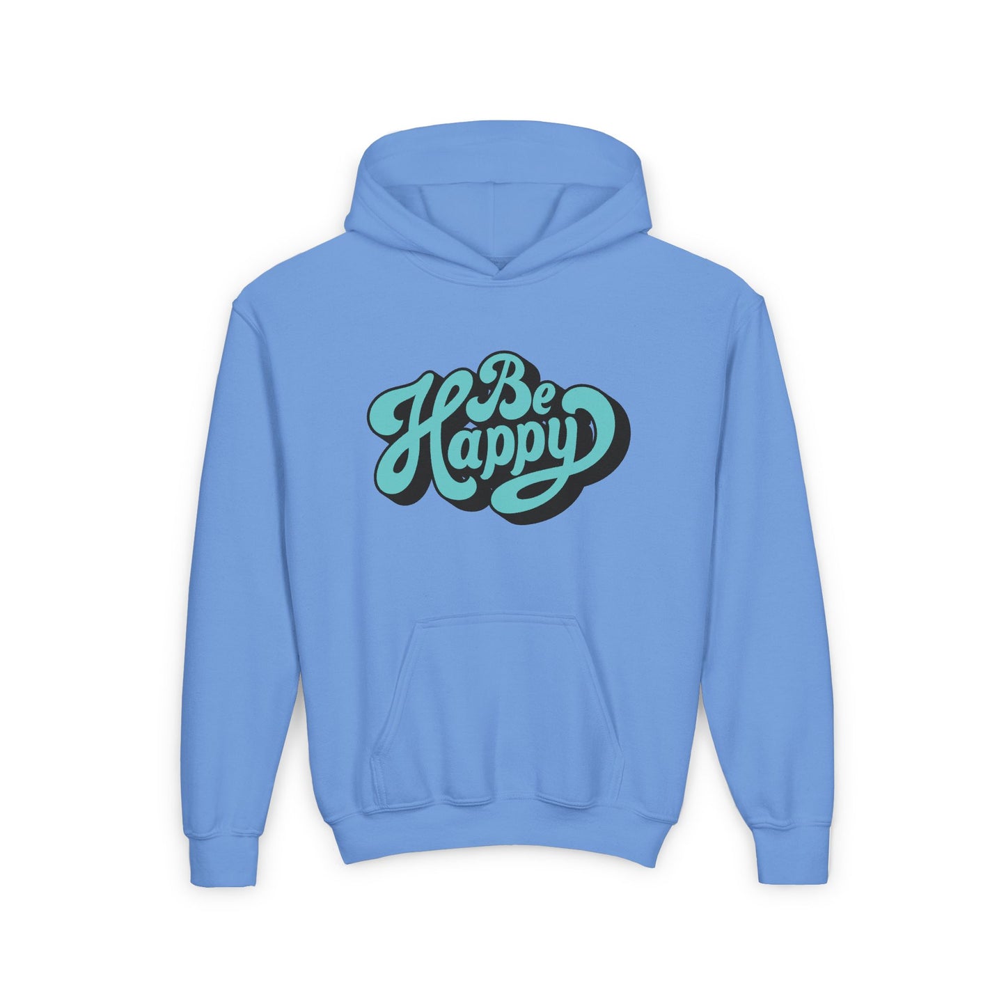Be Happy Youth Heavy Blend Hooded Sweatshirt