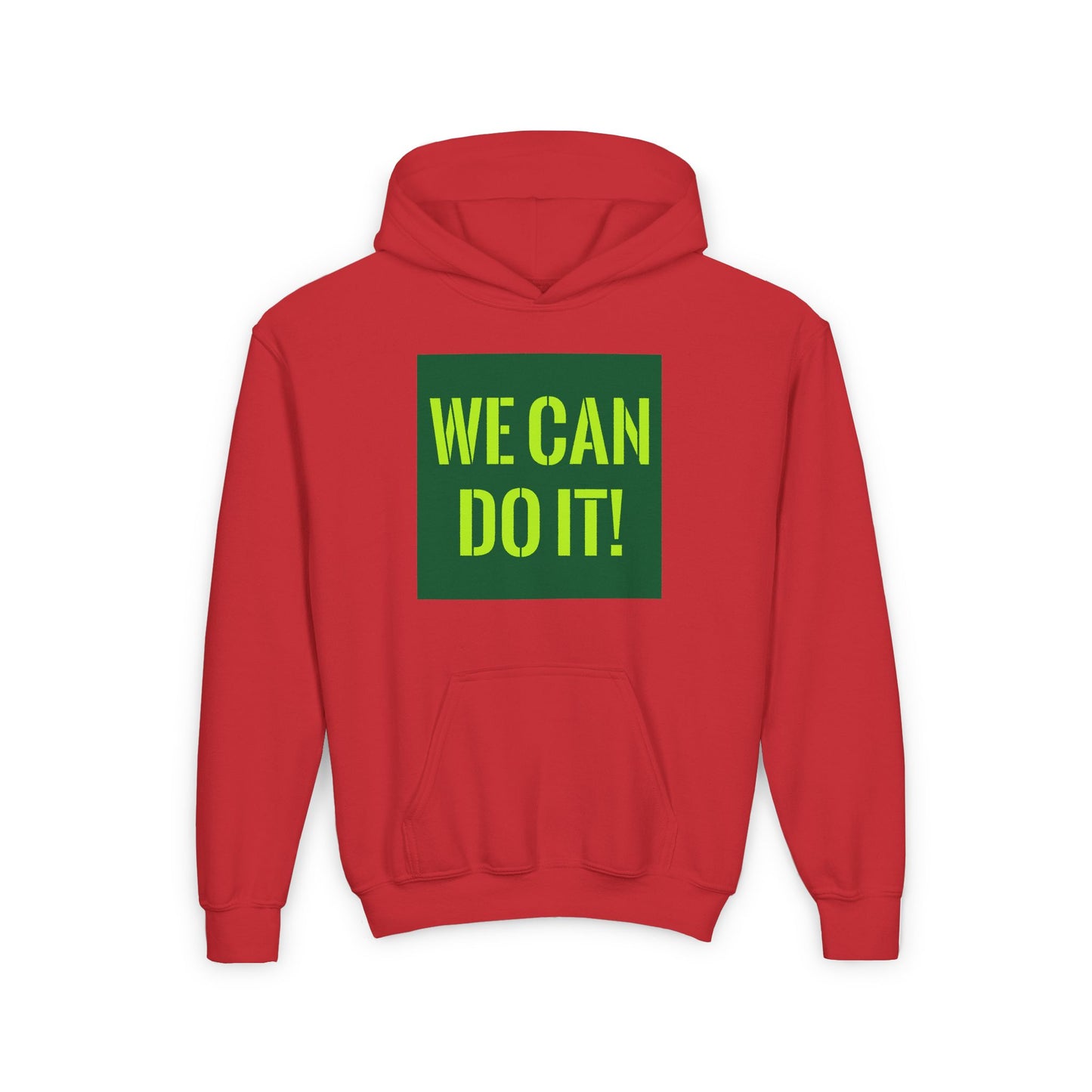 You Can Do It Youth Heavy Blend Hooded Sweatshirt