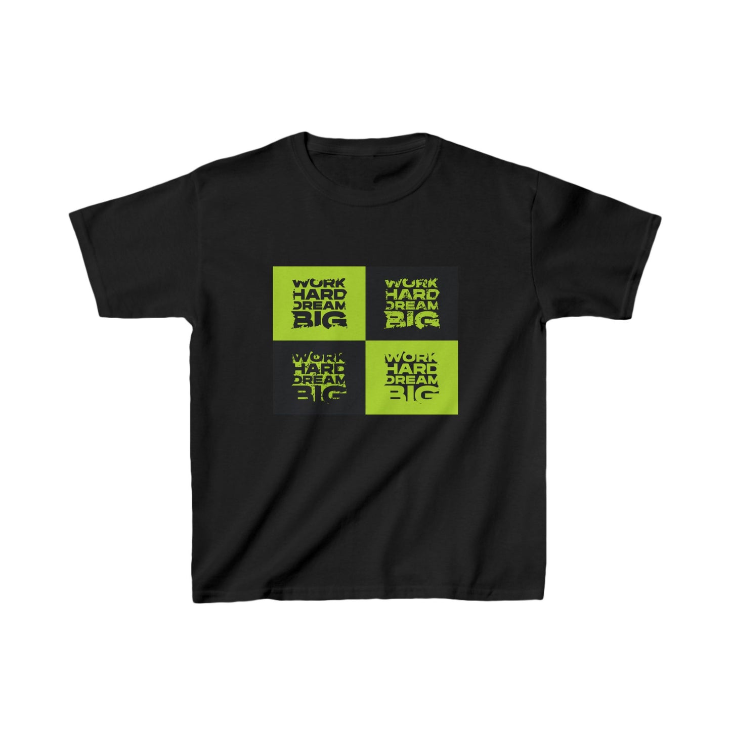 Work Hard Dream Big Kids Heavy Cotton™ Tee