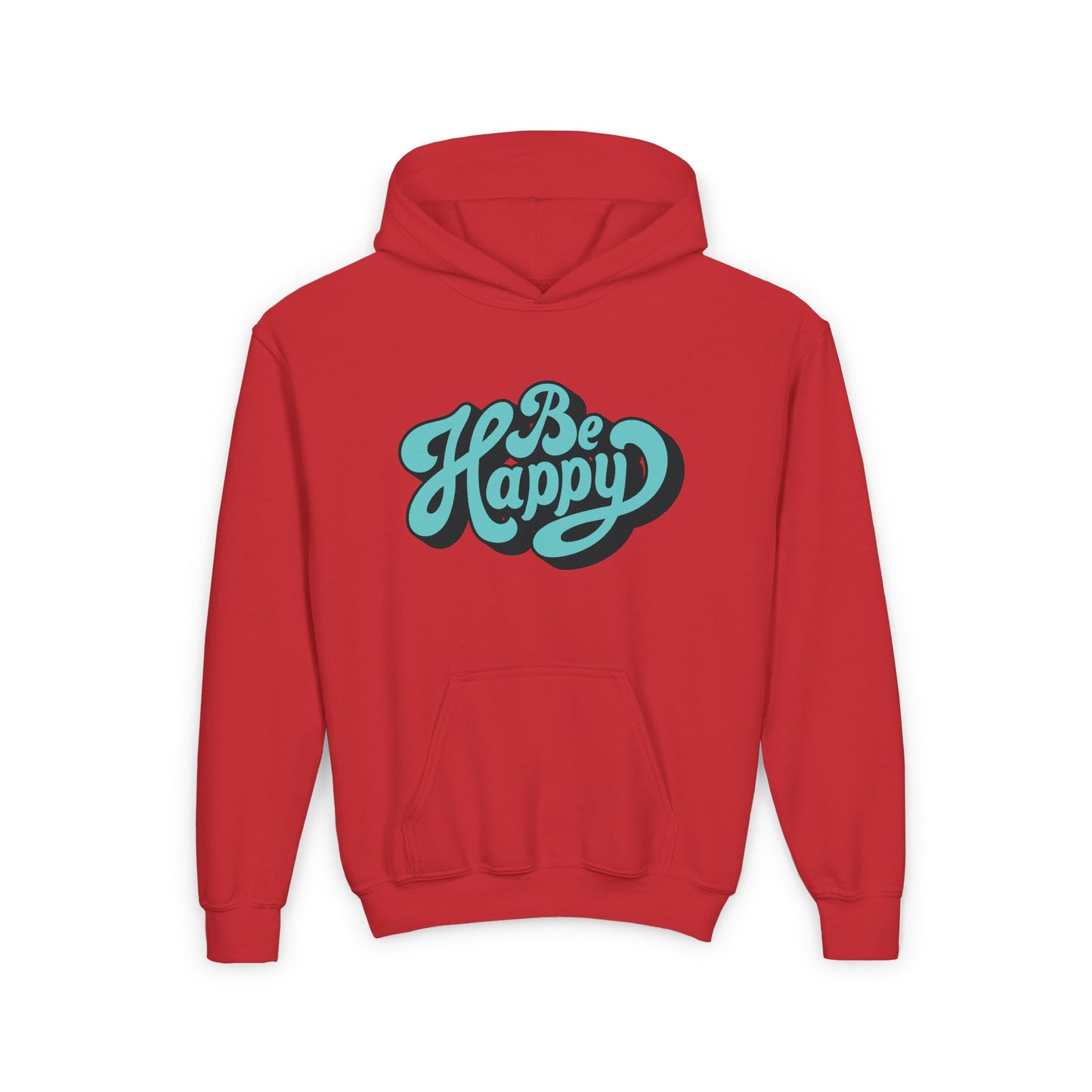 Be Happy Youth Heavy Blend Hooded Sweatshirt