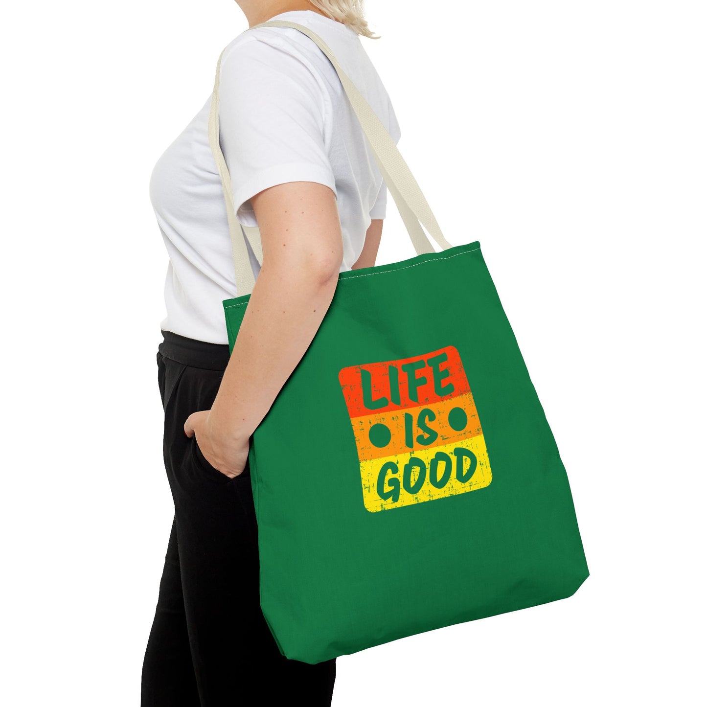 Life Is Good Tote Bag (AOP)
