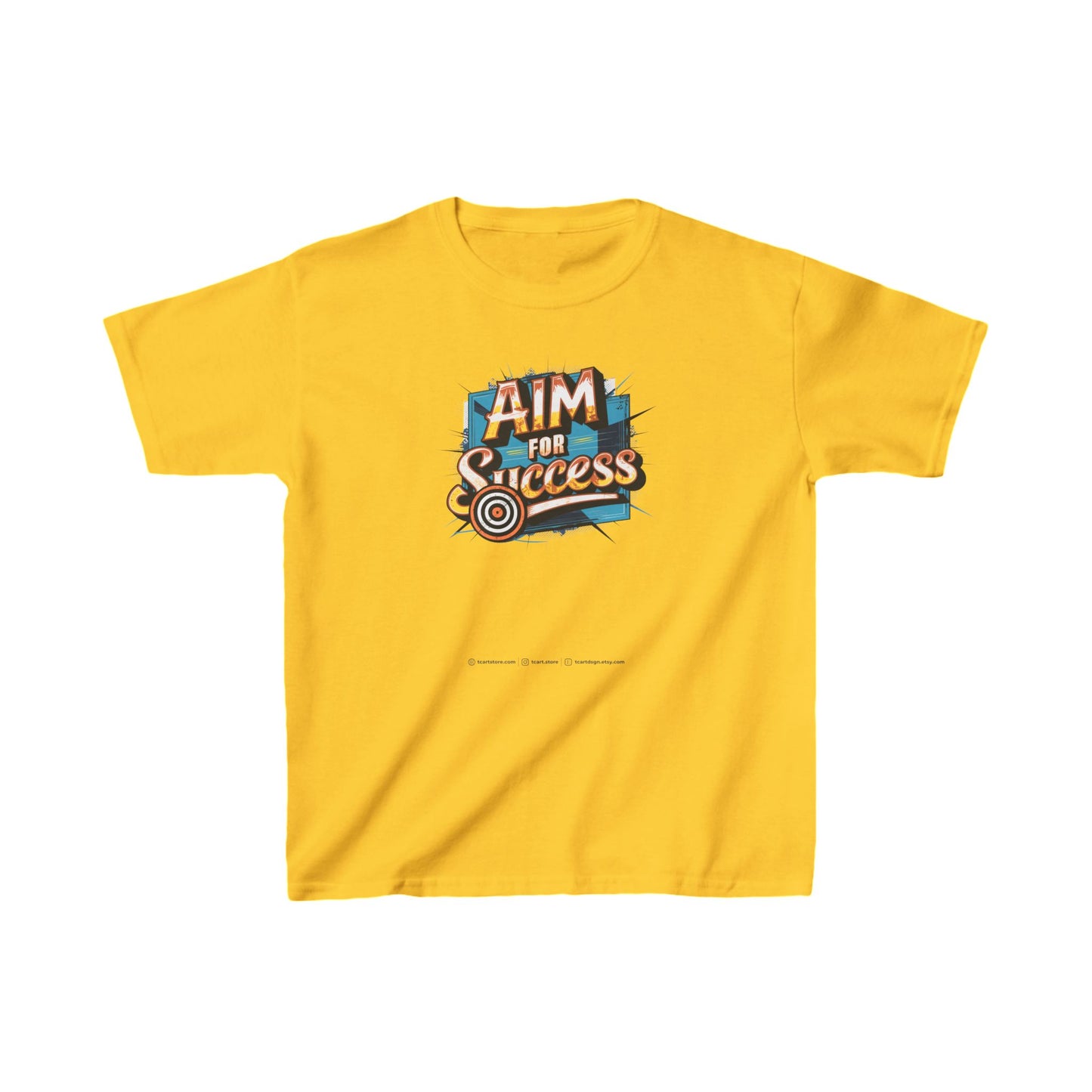 Aim For Success Kids Heavy Cotton™ Tee