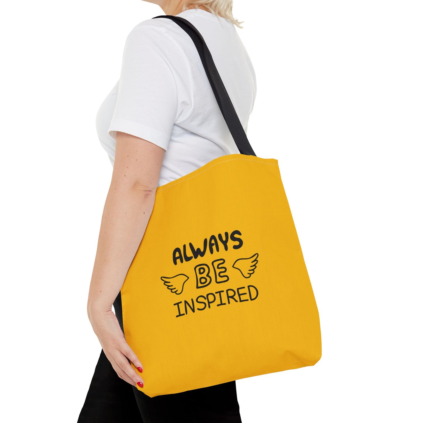 Always Be Inspired Tote Bag (AOP)