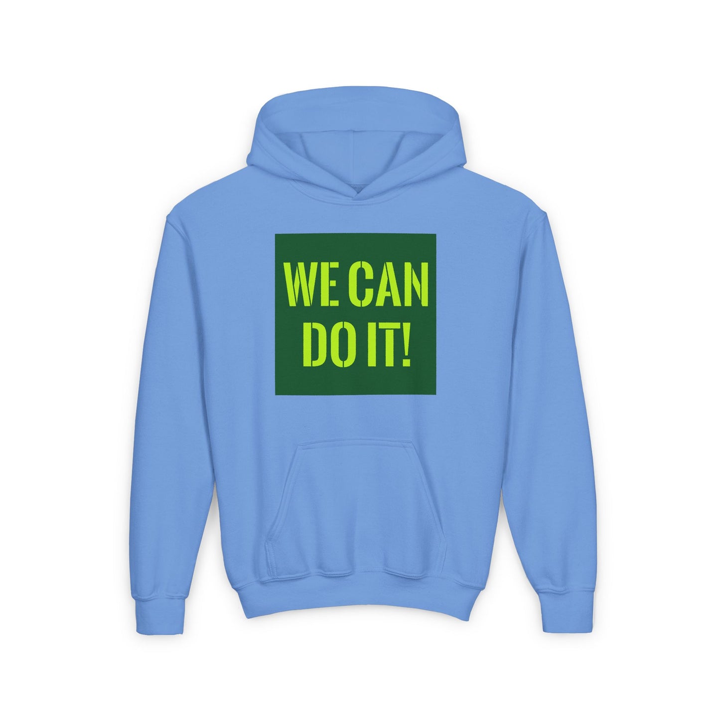 You Can Do It Youth Heavy Blend Hooded Sweatshirt