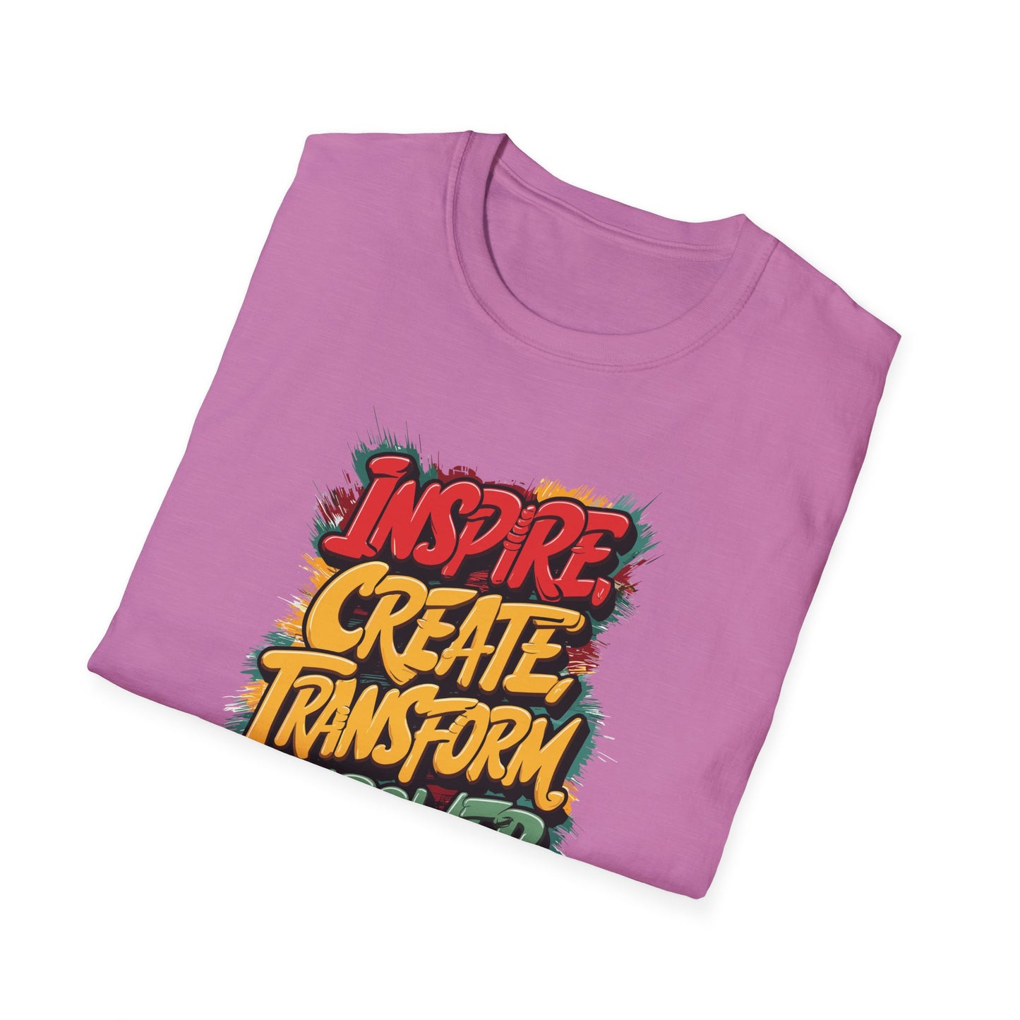 Inspire Create Transform Empower Unisex Softstyle T-Shirt