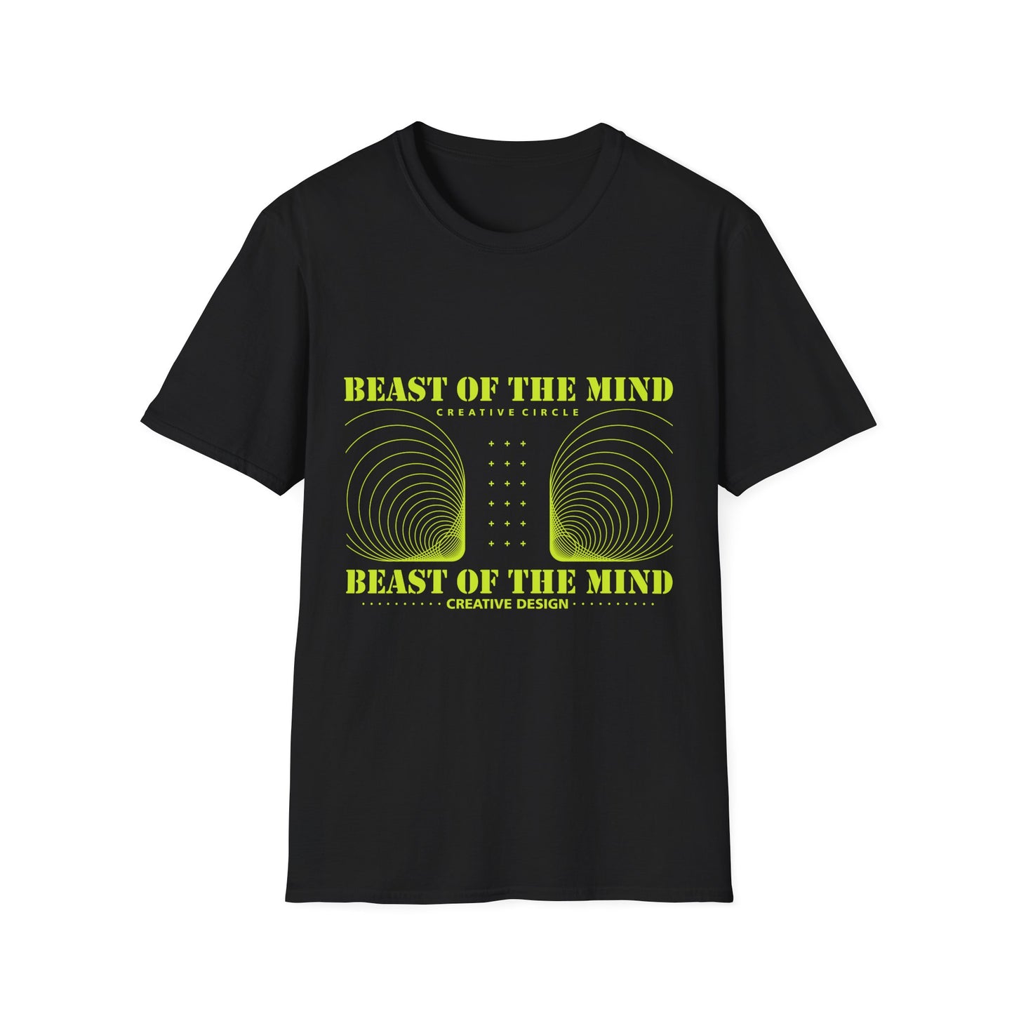 Beast of The Mind Creative Circle Unisex Softstyle T-Shirt