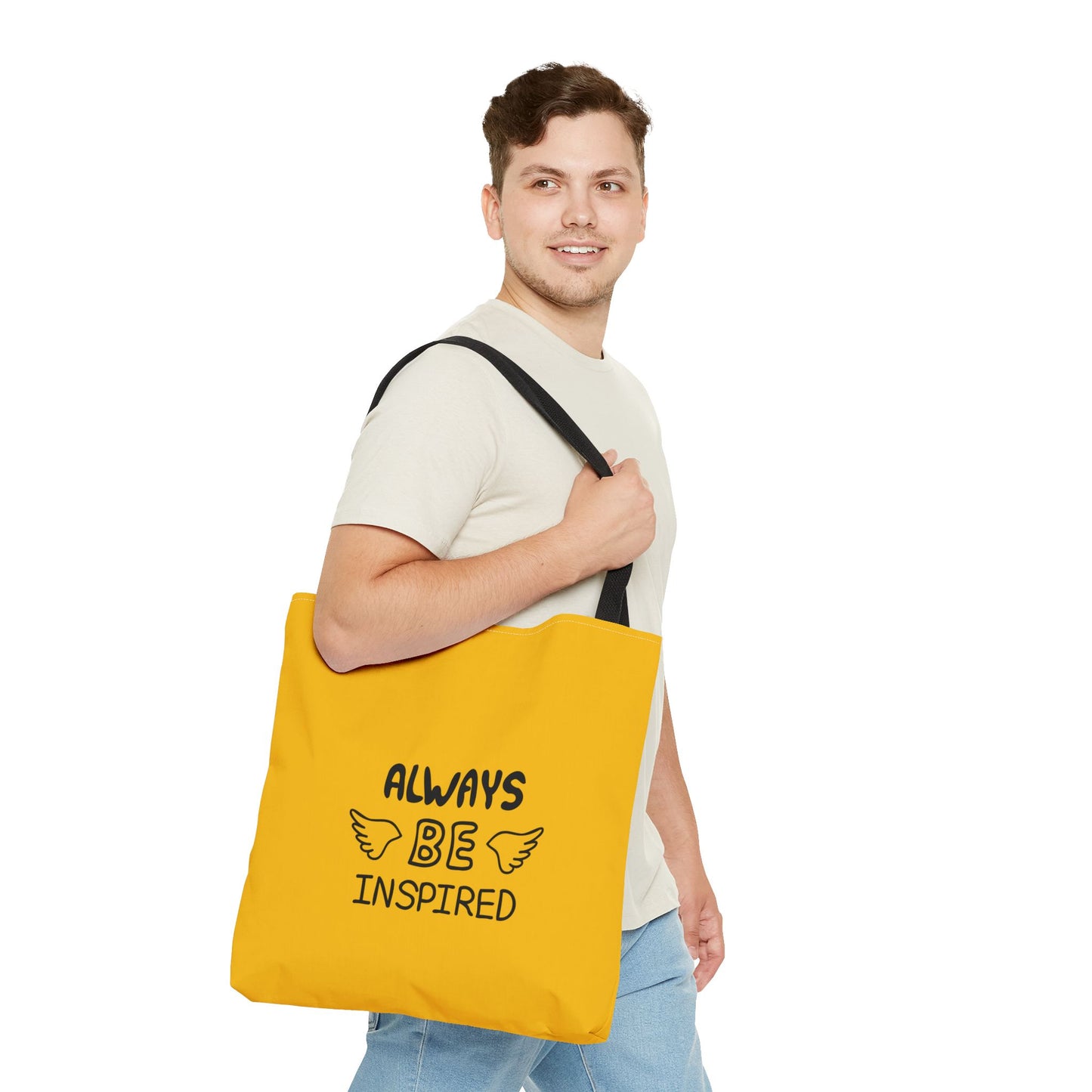 Always Be Inspired Tote Bag (AOP)
