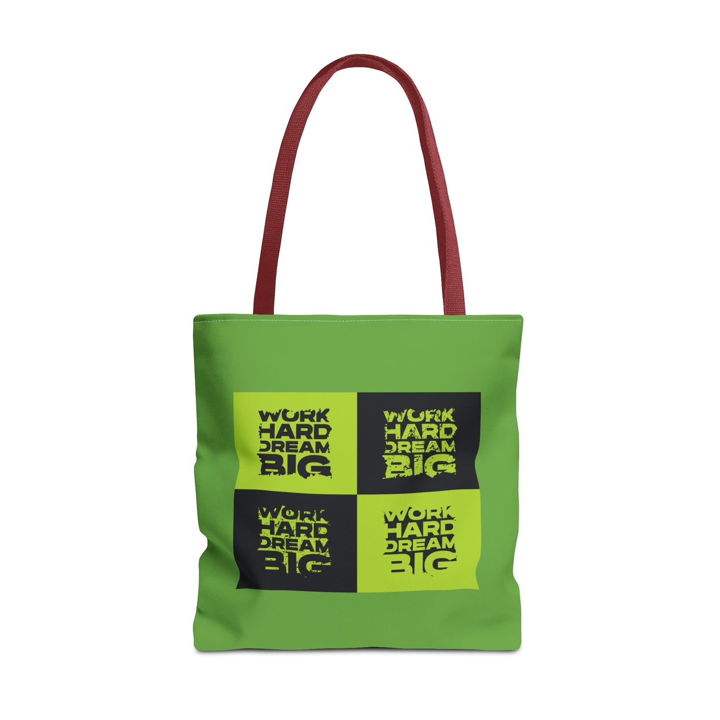 Work Hard Dream Big Tote Bag (AOP)