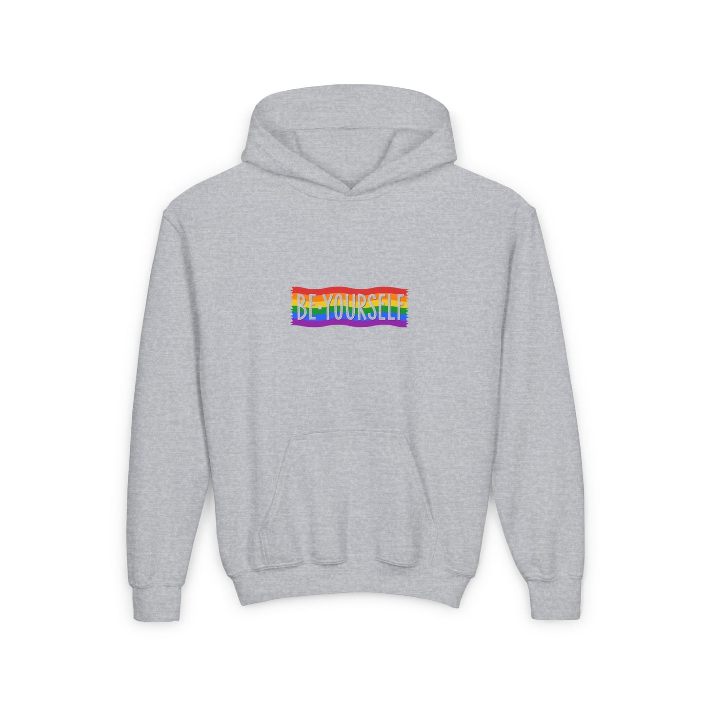 Be Yourself Youth Heavy Blend Hooded Sweatshirt