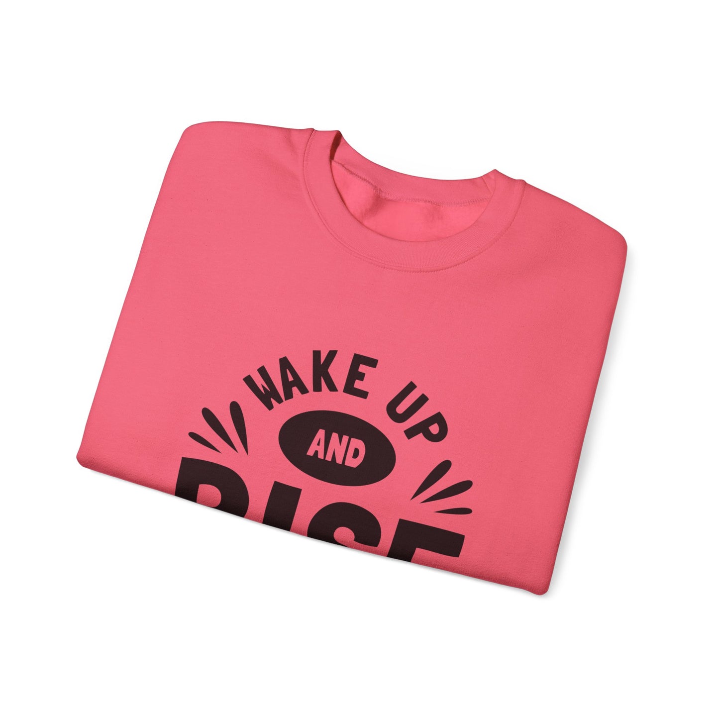 Wake Up And Rise Again Unisex Heavy Blend™ Crewneck Sweatshirt