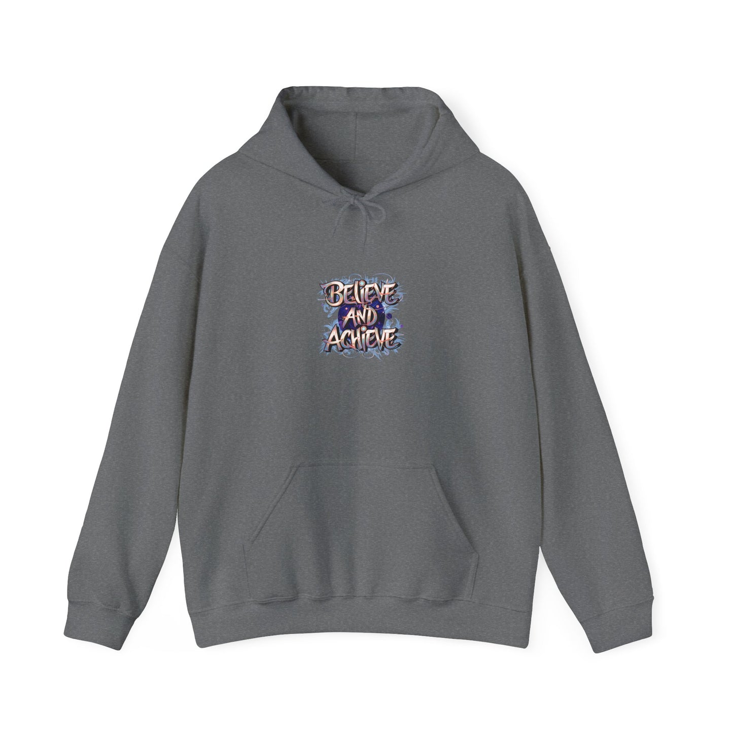Believe And Achieve Unisex Heavy Blend™ Hooded Sweatshirt
