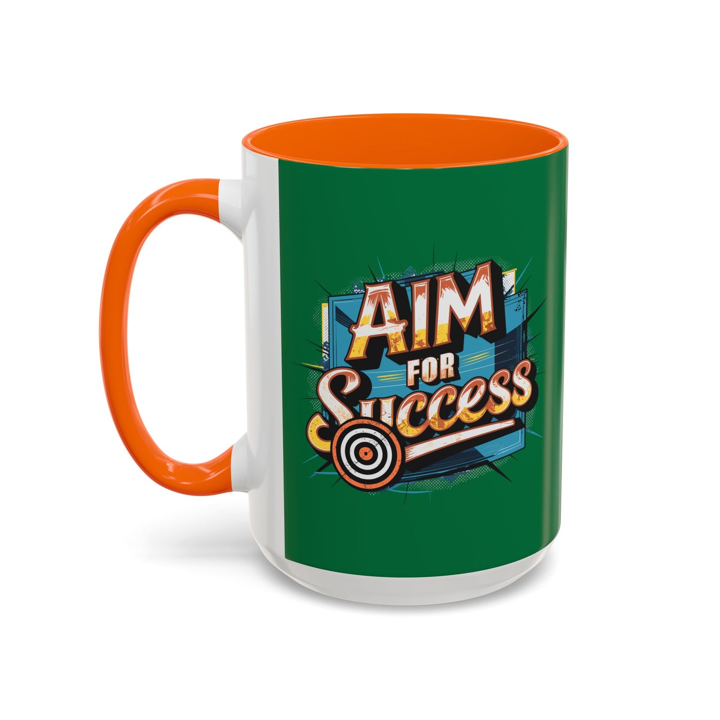 Aim For Success Accent Coffee Mug (11, 15oz)