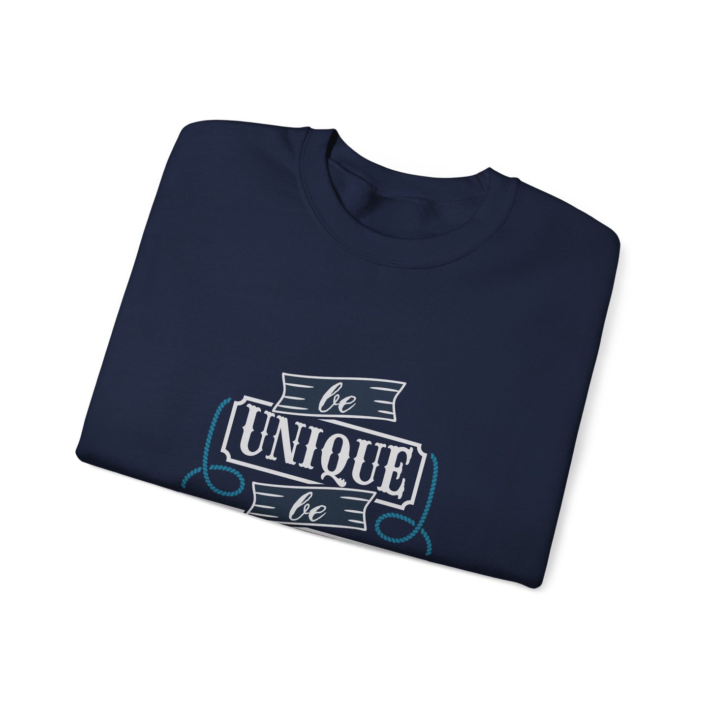 Be Unique Be Different Unisex Heavy Blend™ Crewneck Sweatshirt