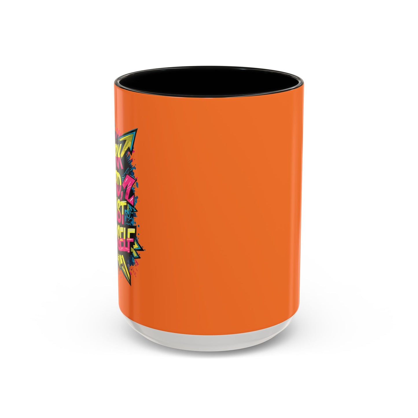 Work Hard Trust Yourself Accent Coffee Mug (11, 15oz)