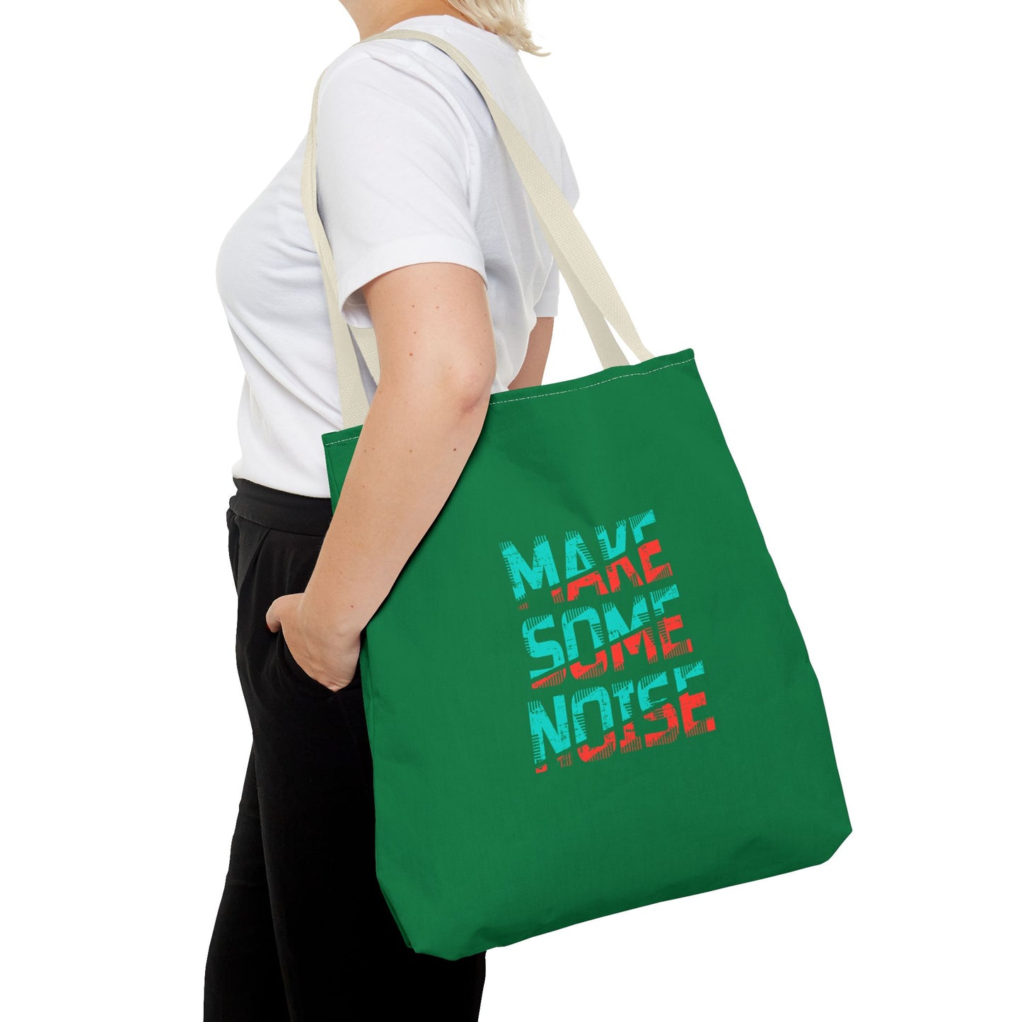 Make Some Noise Tote Bag (AOP)