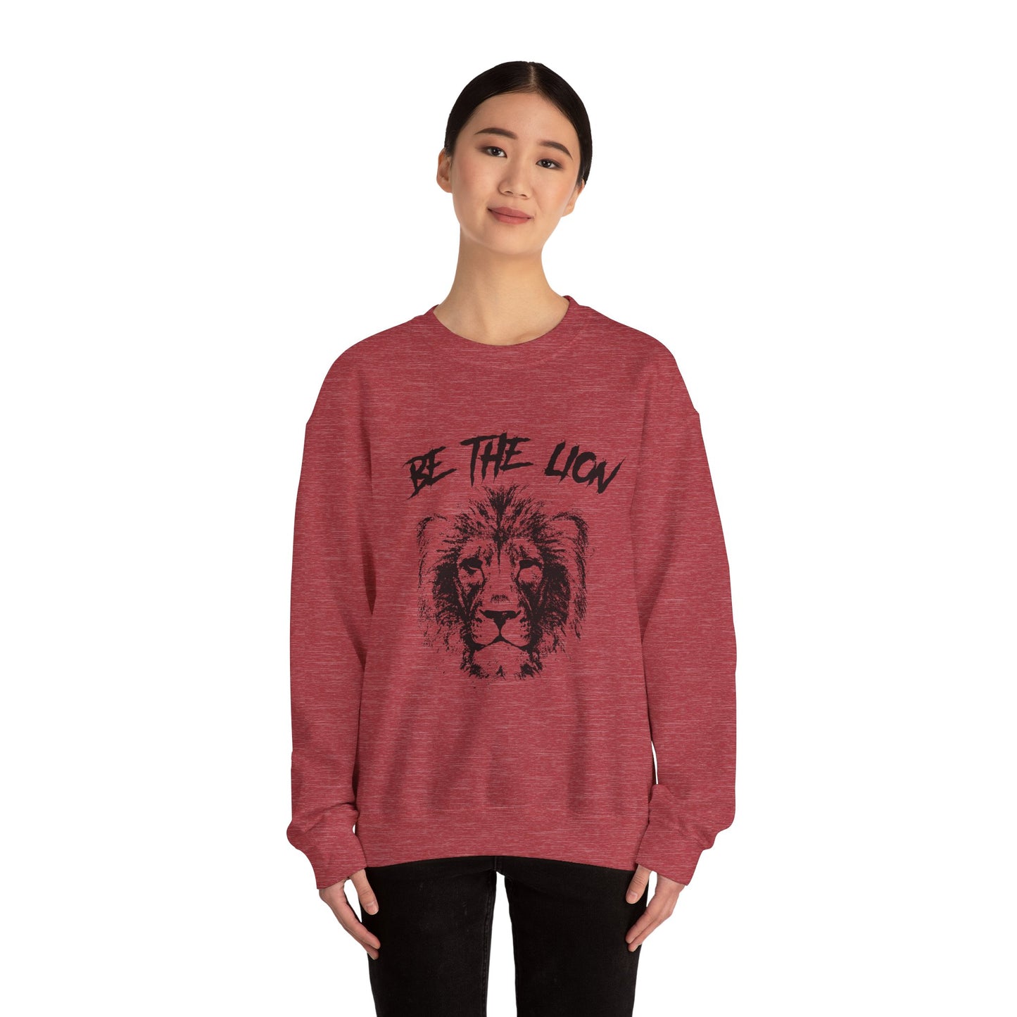 Be The Lion Unisex Heavy Blend™ Crewneck Sweatshirt
