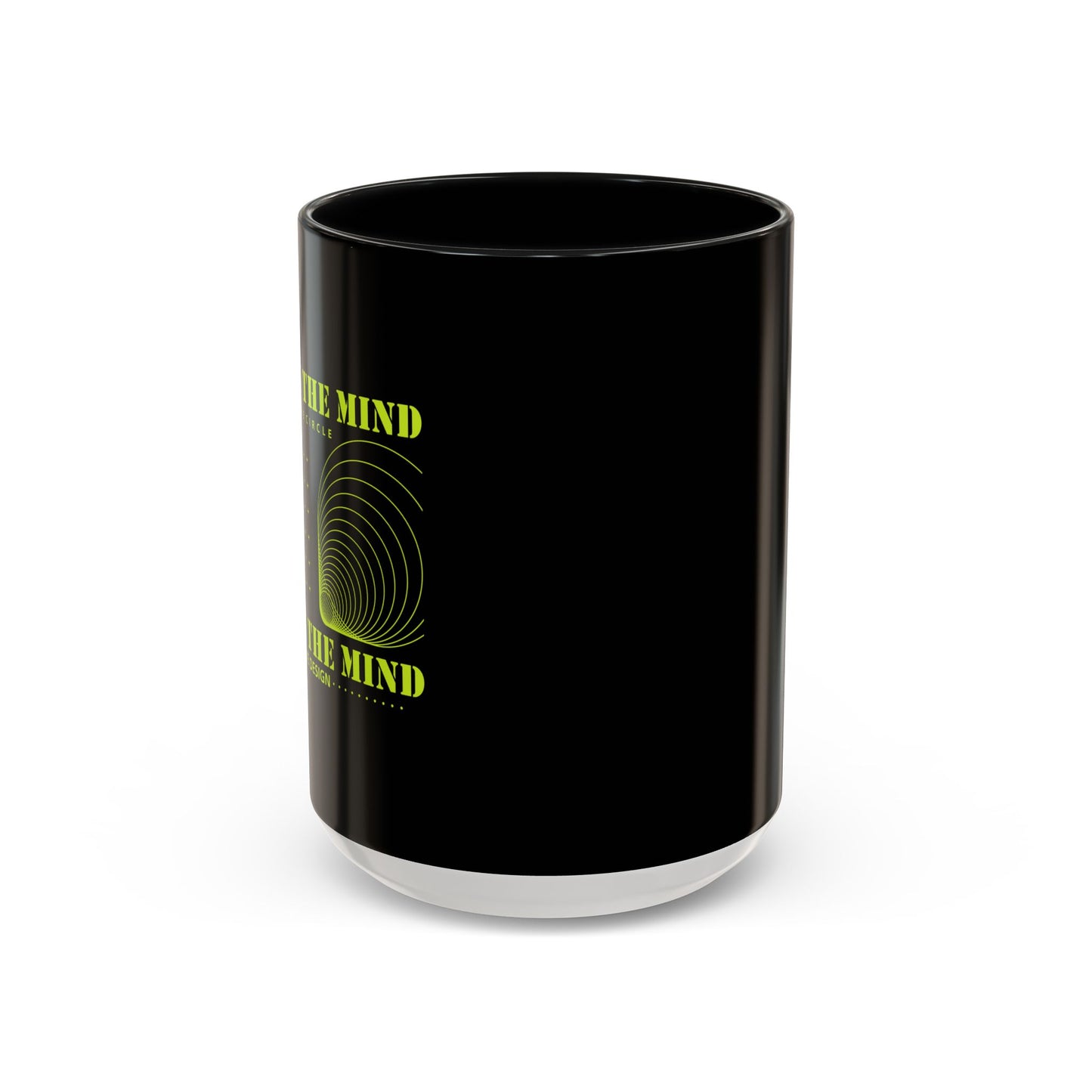 Beast Of The Mind Creative Circle Accent Coffee Mug (11, 15oz)