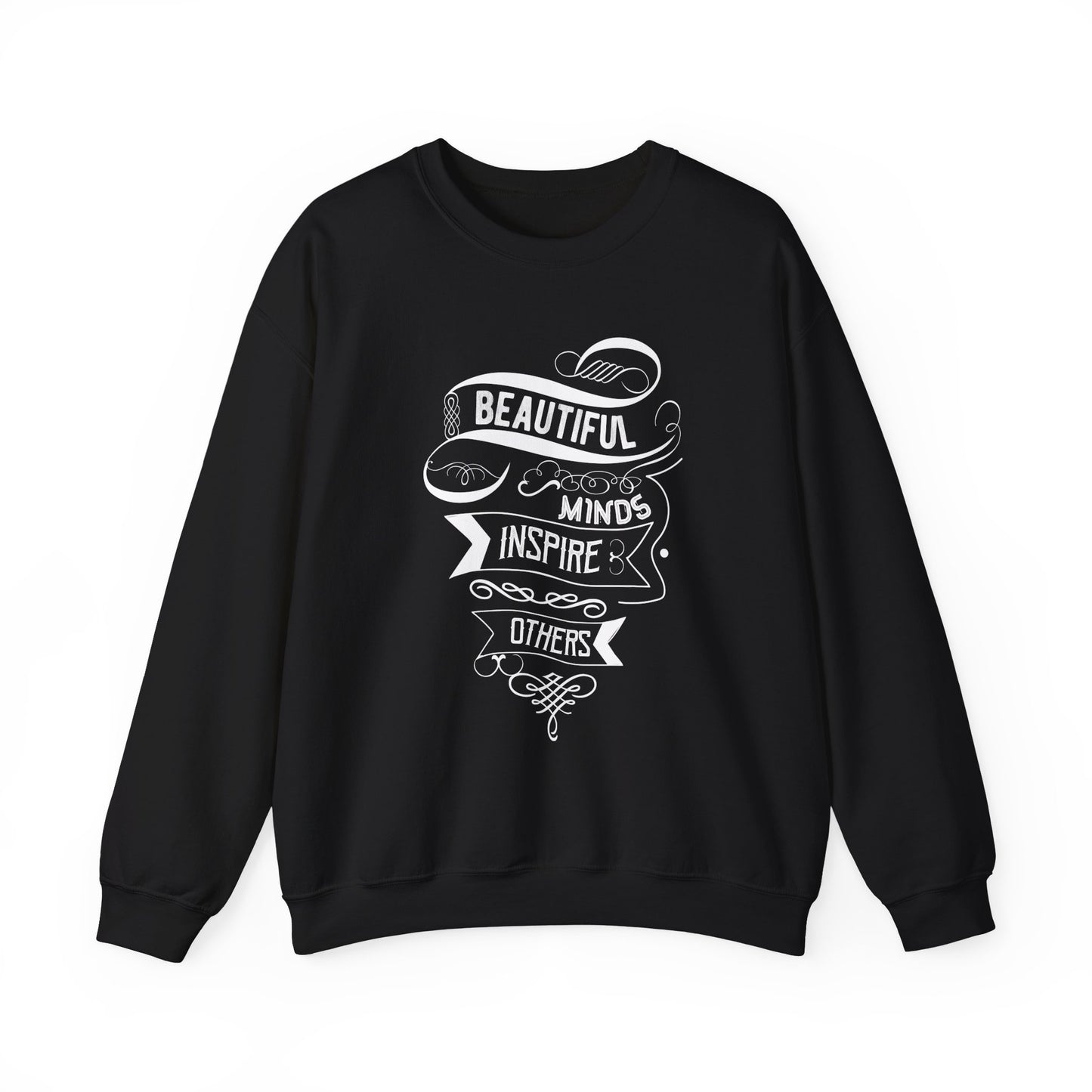 Beautiful Minds Inspire Others Unisex Heavy Blend™ Crewneck Sweatshirt