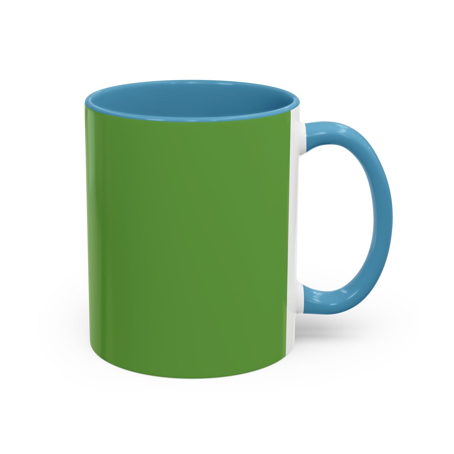 You Have To Believe It Before You See It Accent Coffee Mug (11, 15oz)