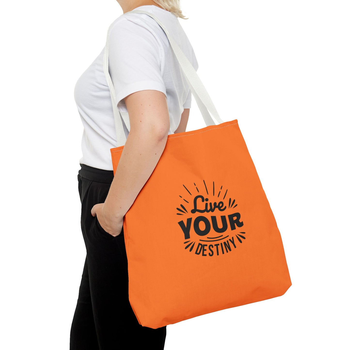 Live Your Destiny Tote Bag (AOP)