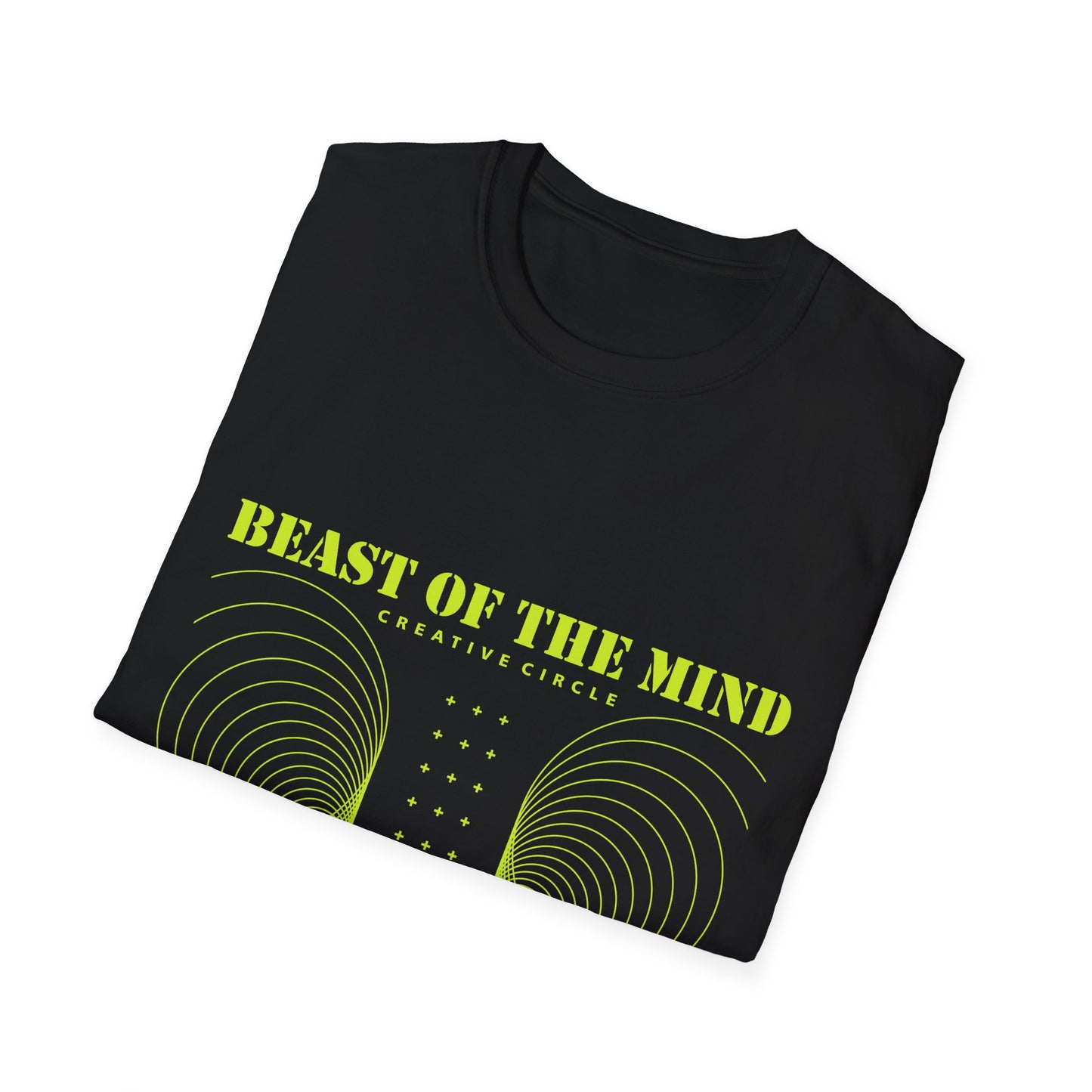 Beast of The Mind Creative Circle Unisex Softstyle T-Shirt