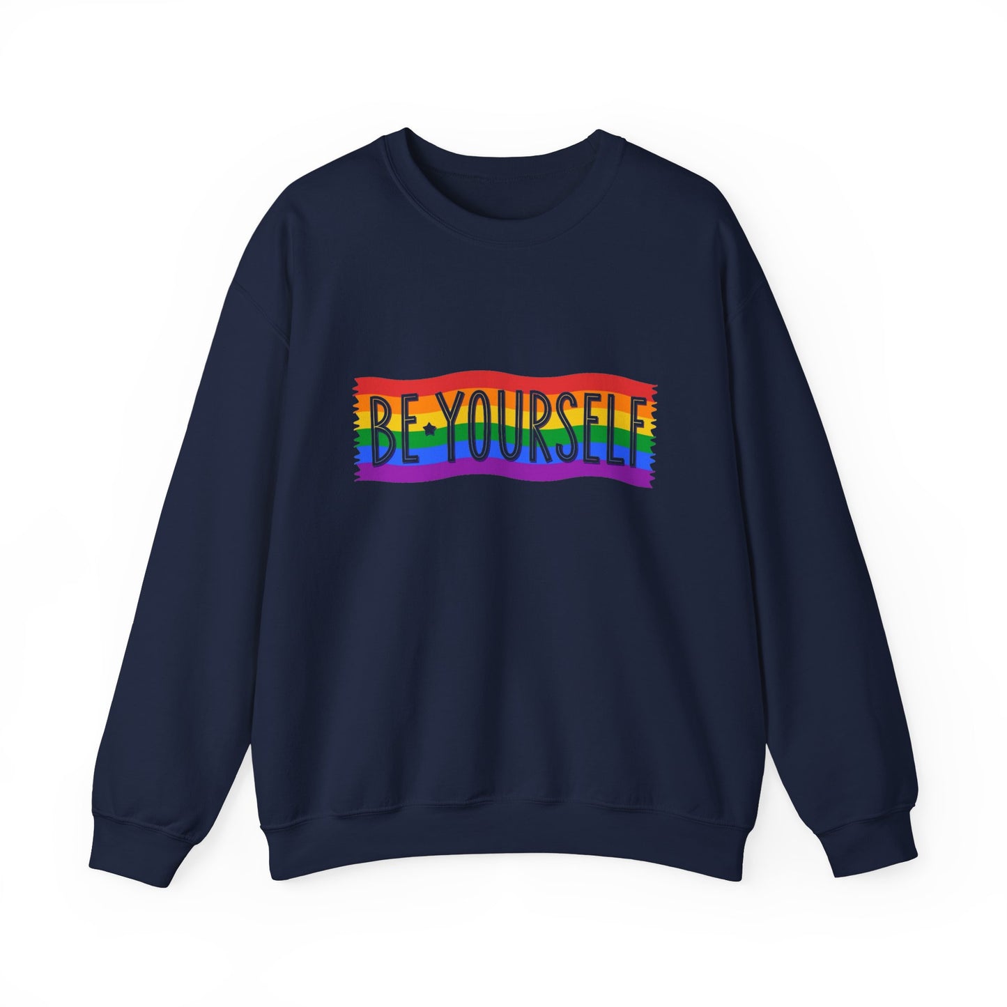Be Yourself Unisex Heavy Blend™ Crewneck Sweatshirt