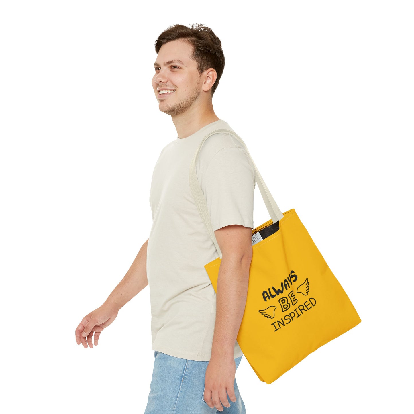 Always Be Inspired Tote Bag (AOP)