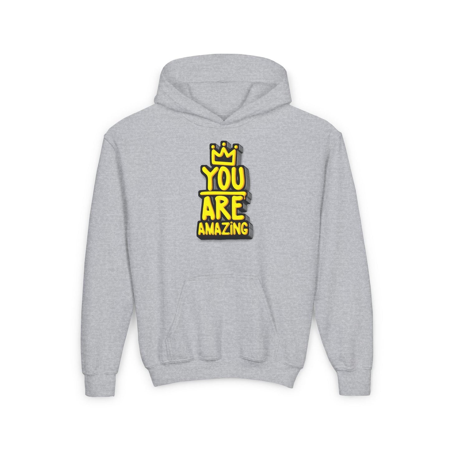 You Are Amazing Youth Heavy Blend Hooded Sweatshirt