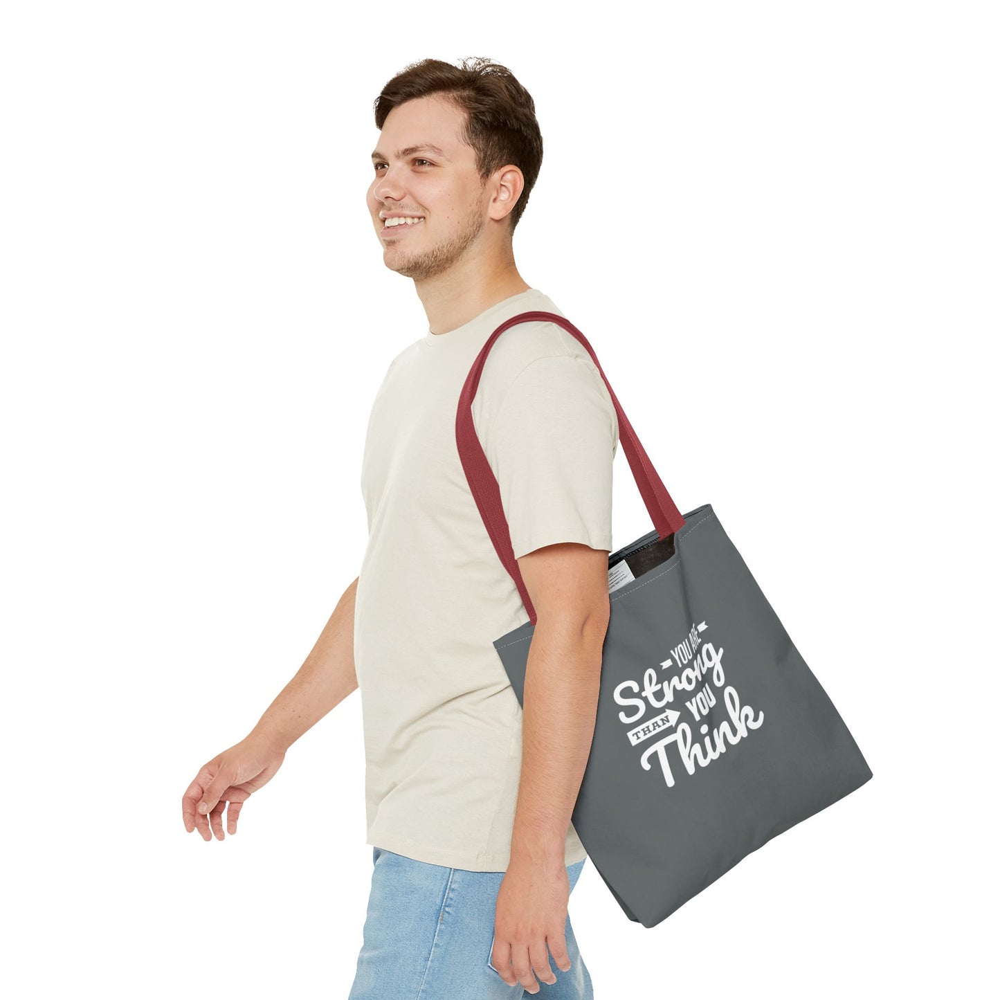 You Are Strong Than You Think Tote Bag (AOP)
