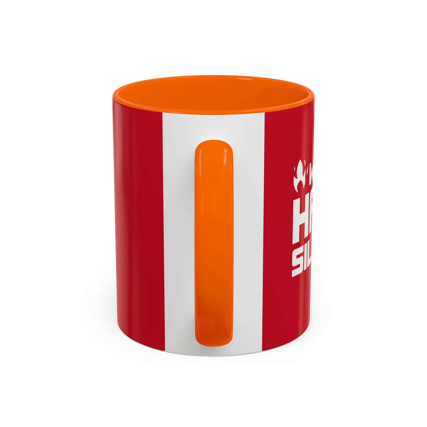 Work Hard In Silence Accent Coffee Mug (11, 15oz)