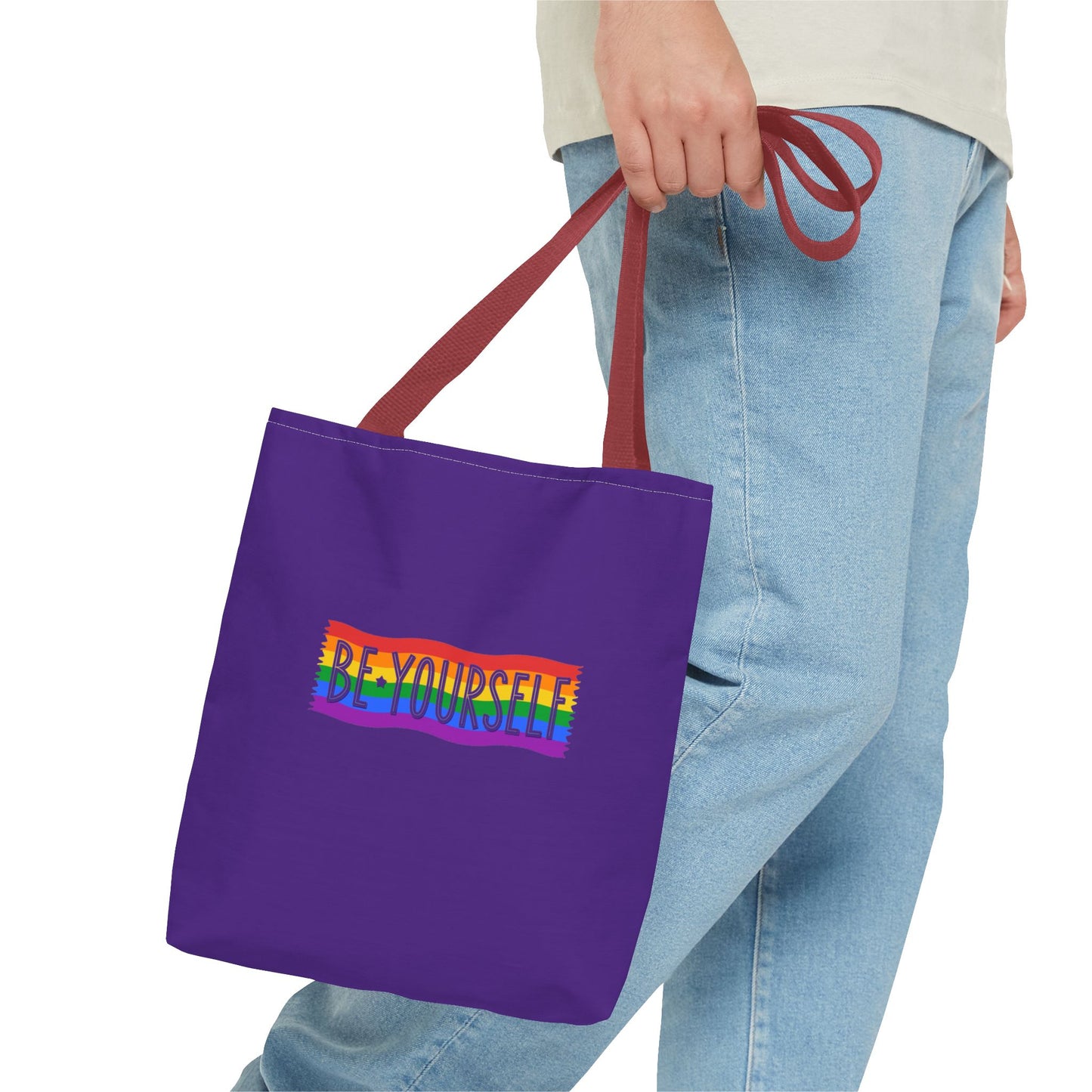 Be Yourself Tote Bag (AOP)