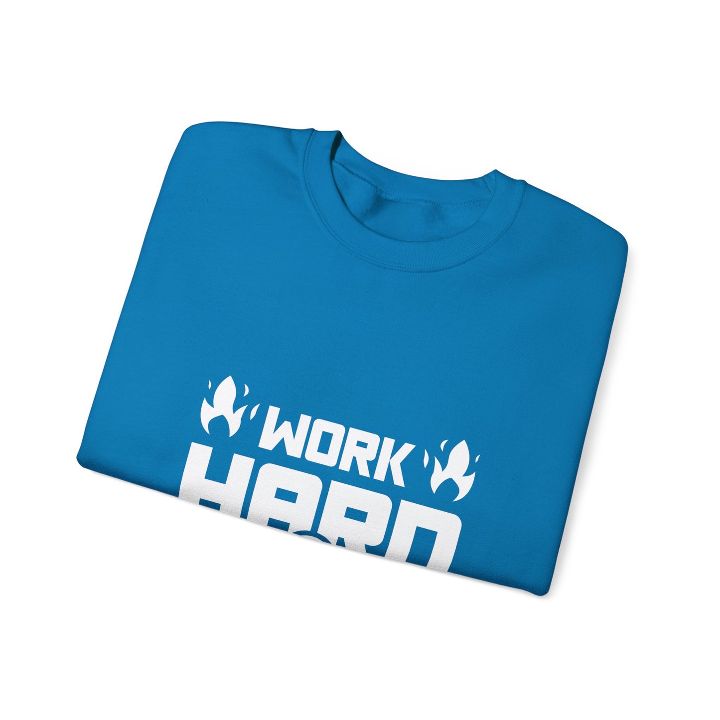 Work Hard In Silence Unisex Heavy Blend™ Crewneck Sweatshirt