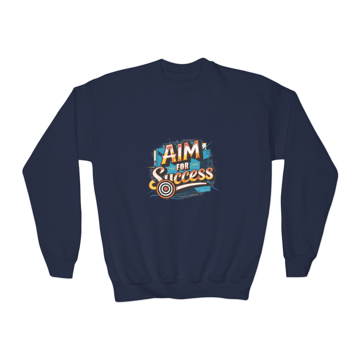 Aim For Success Youth Crewneck Sweatshirt