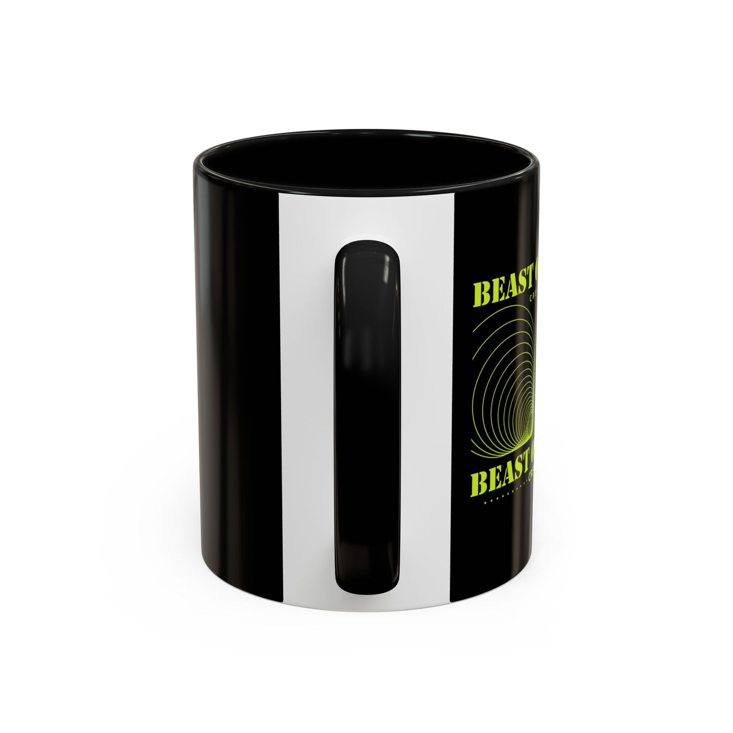 Beast Of The Mind Creative Circle Accent Coffee Mug (11, 15oz)