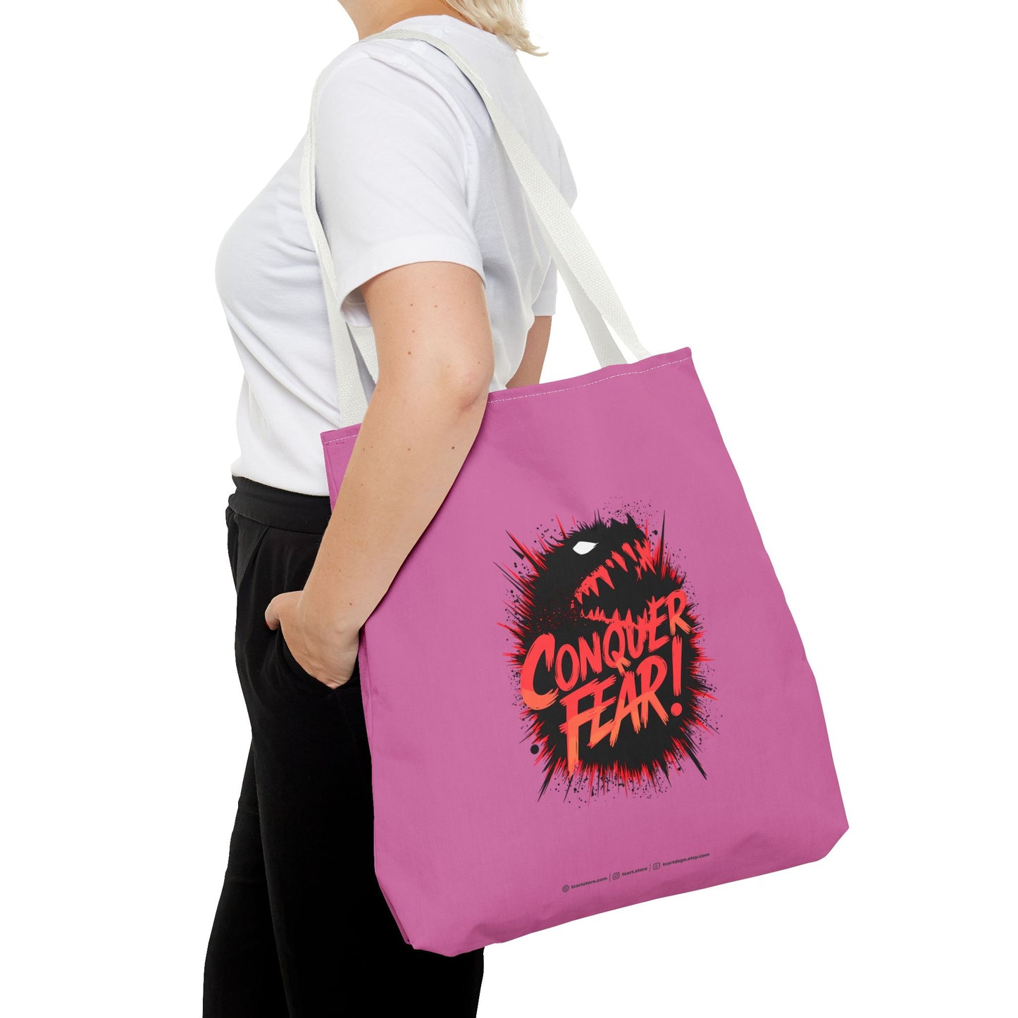 Conquer Fear! Tote Bag (AOP)