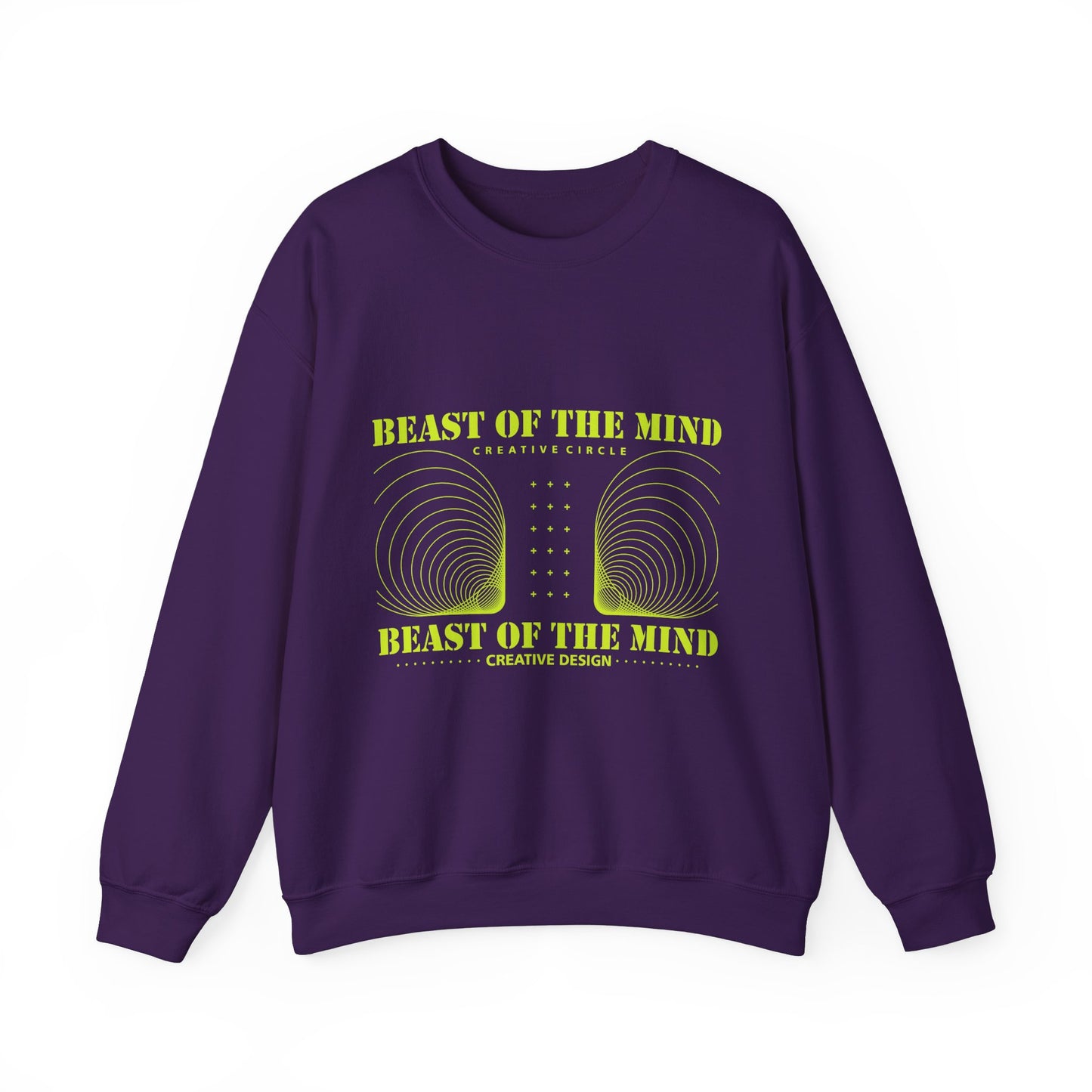 Beast Of The Mind Creative Circle Unisex Heavy Blend™ Crewneck Sweatshirt