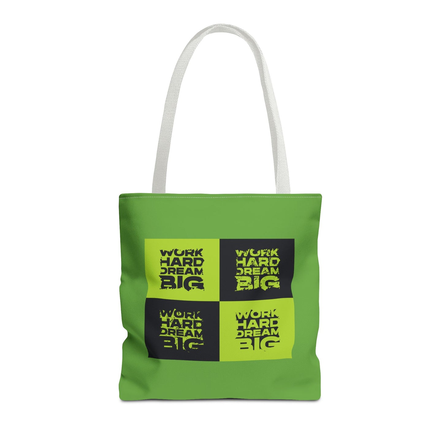 Work Hard Dream Big Tote Bag (AOP)