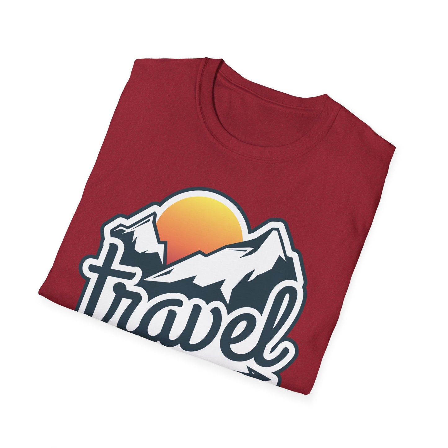 Travel Is My Therapy Unisex Softstyle T-Shirt