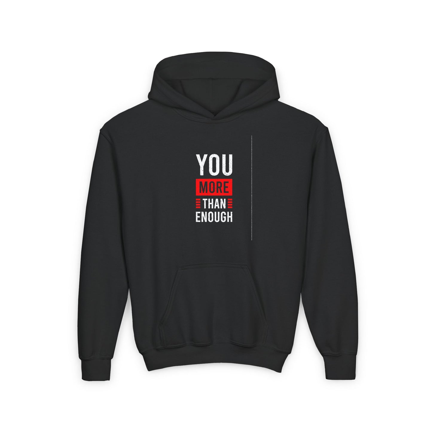 You More Than Enough Youth Heavy Blend Hooded Sweatshirt