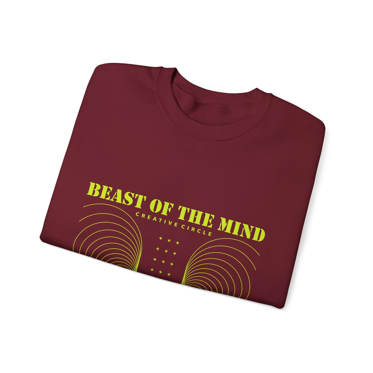 Beast Of The Mind Creative Circle Unisex Heavy Blend™ Crewneck Sweatshirt