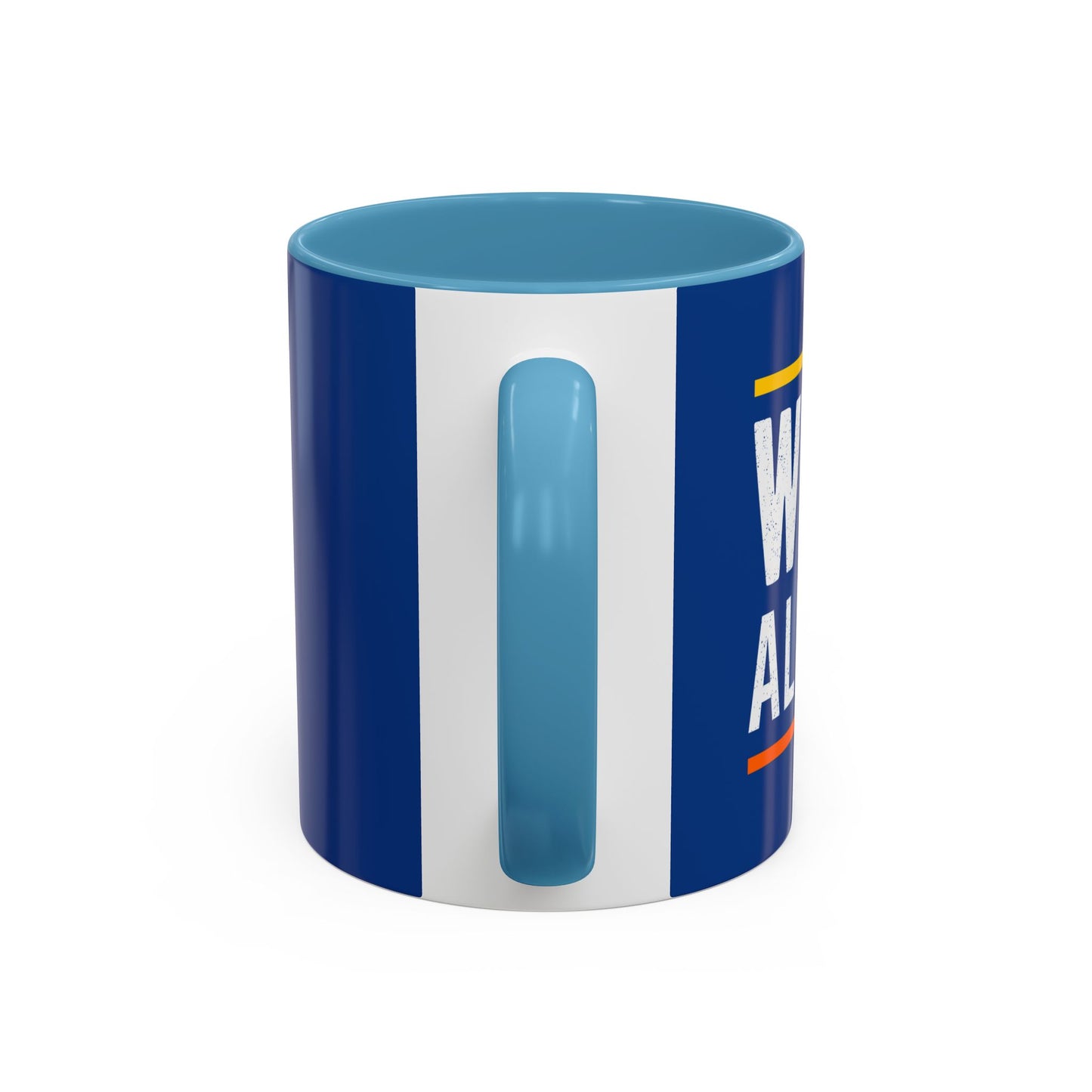 We Can Get Along Accent Coffee Mug (11, 15oz)