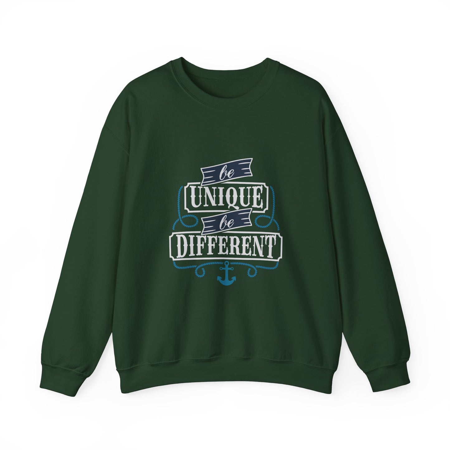 Be Unique Be Different Unisex Heavy Blend™ Crewneck Sweatshirt