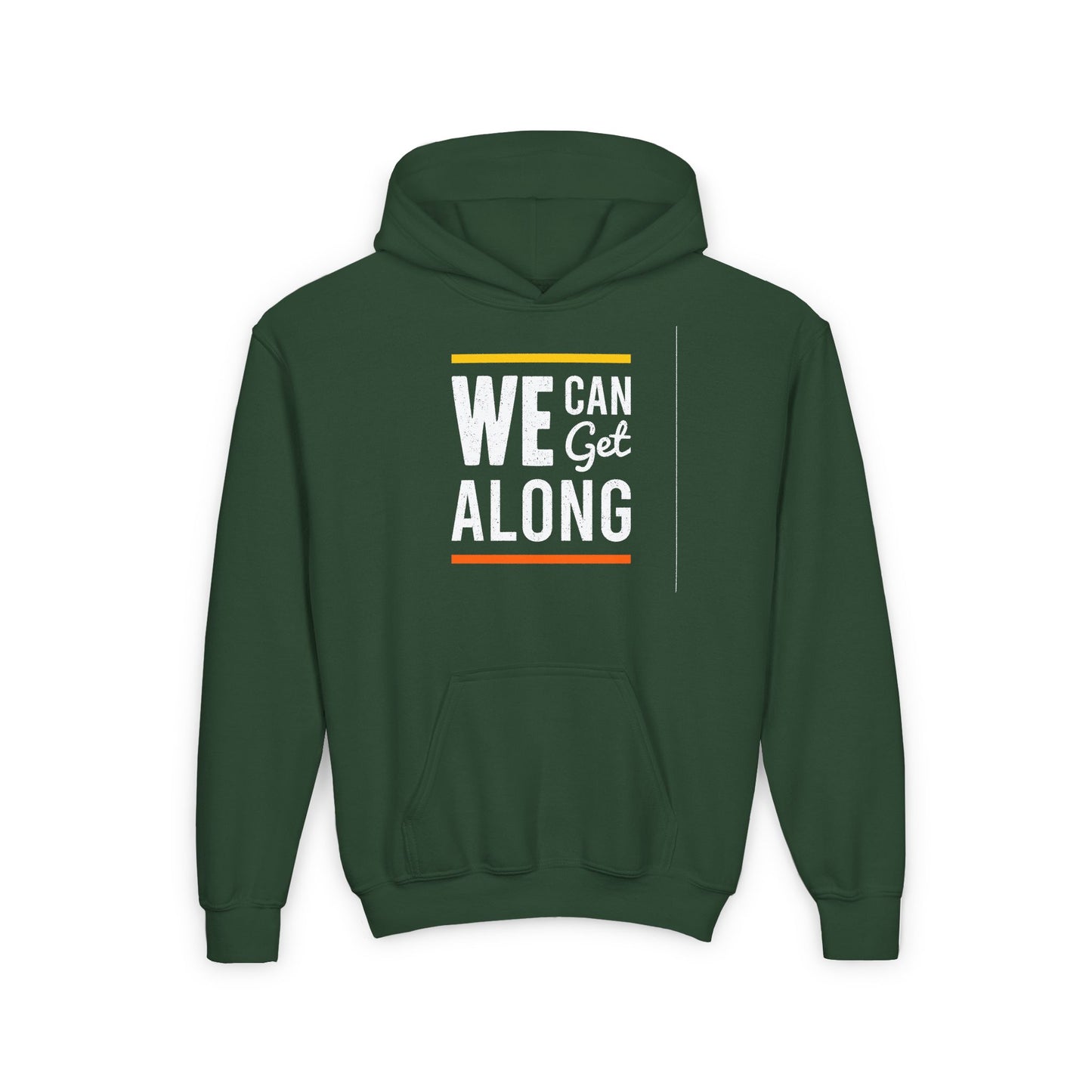 We Can Get Along Youth Heavy Blend Hooded Sweatshirt