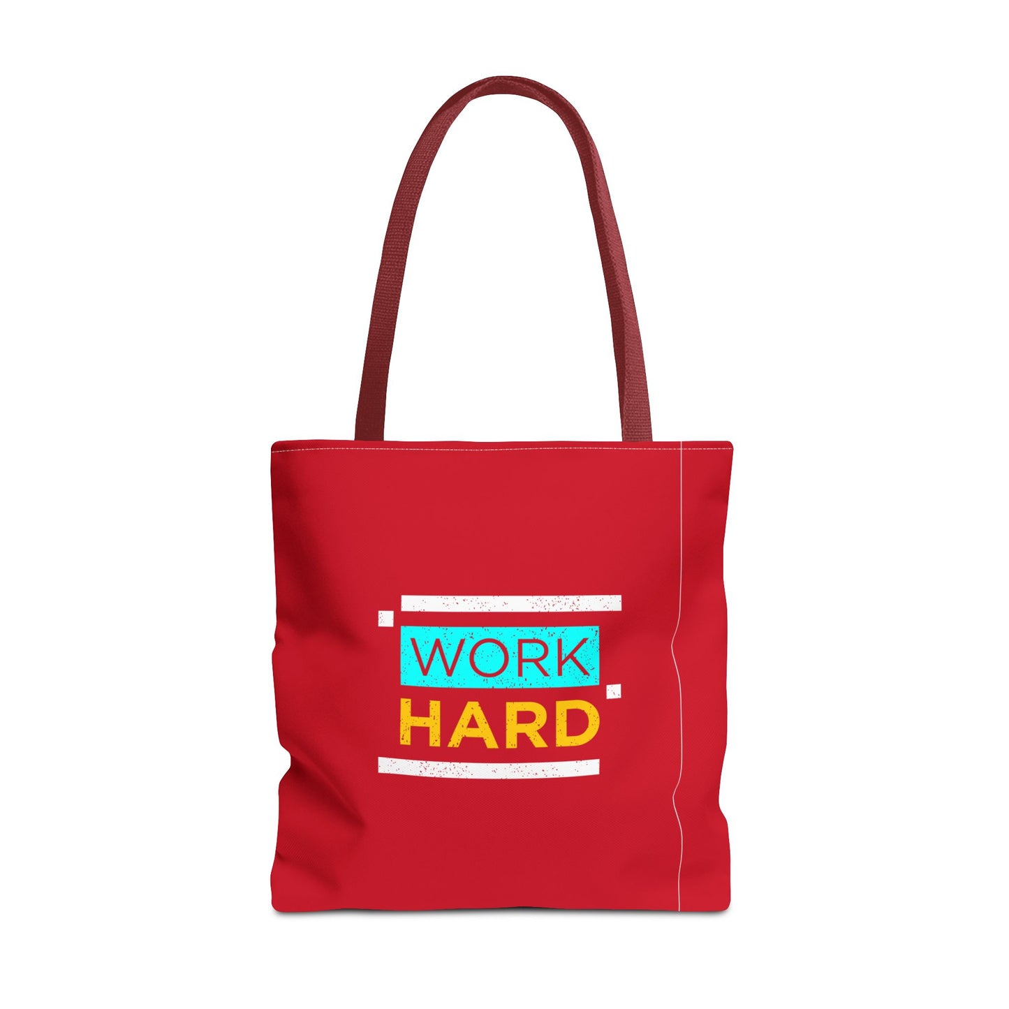 Work Hard Tote Bag (AOP)
