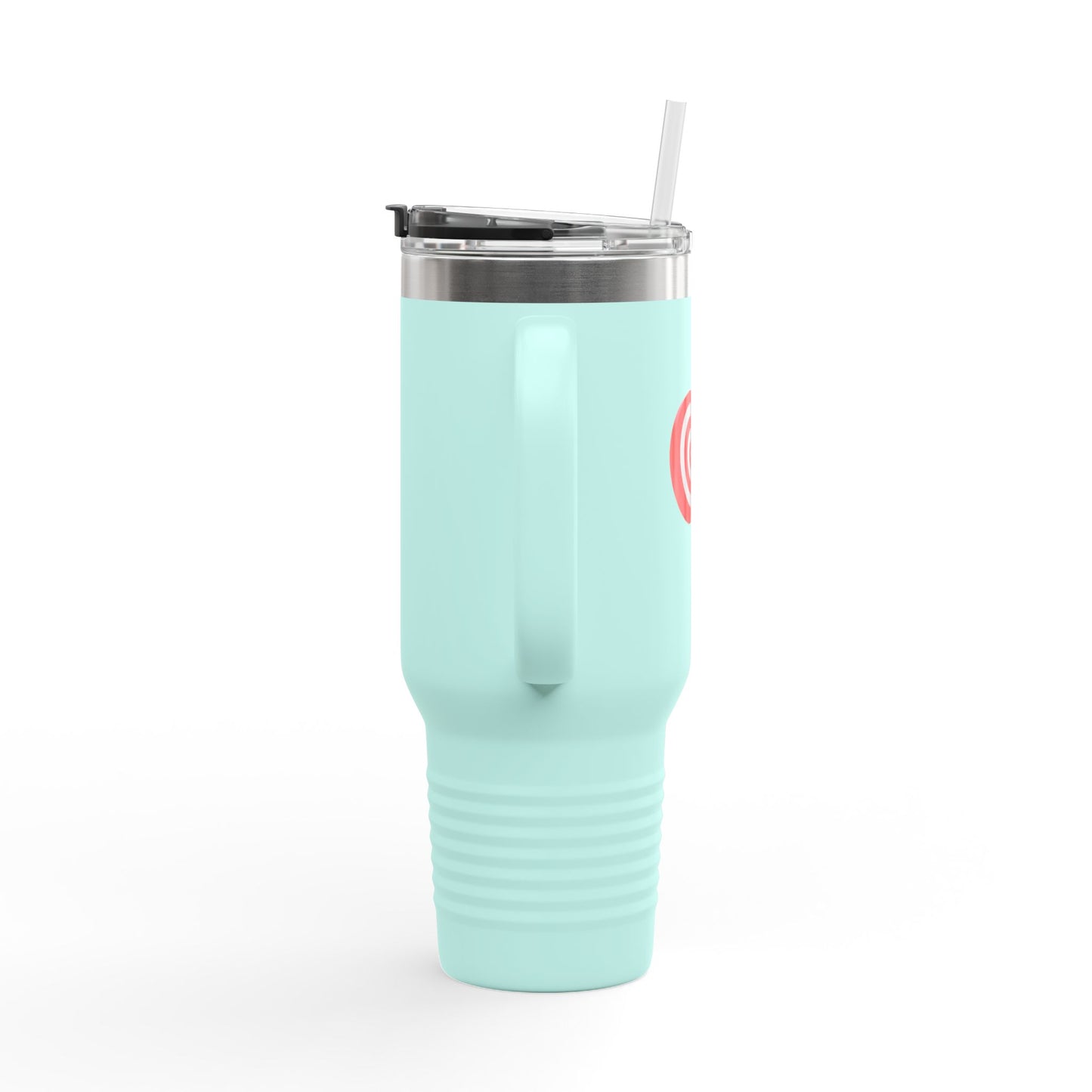 3d Render Arroe Hit The Center Of Target Or Goal Of Success Insulated Travel Mug, 40oz
